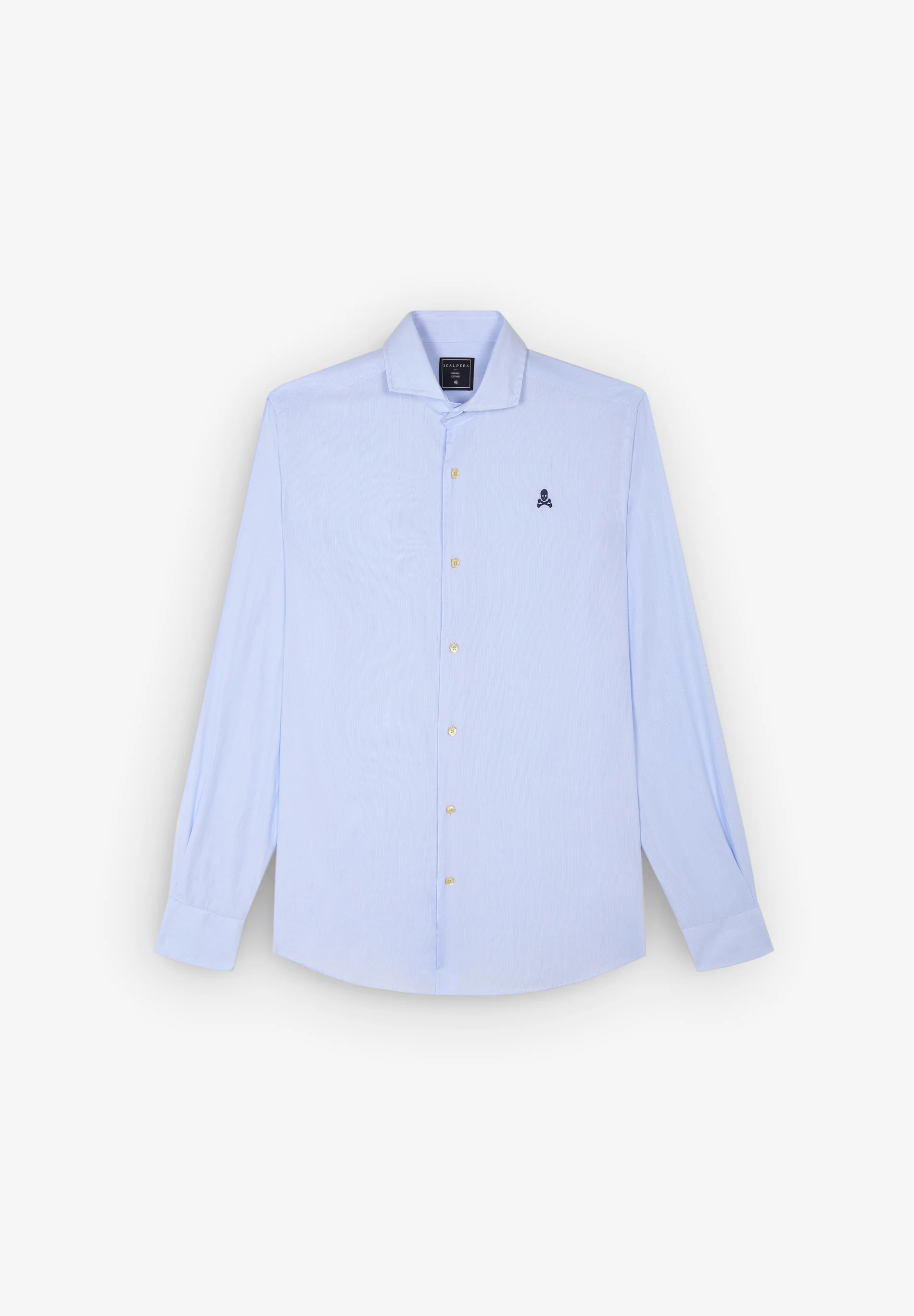 CAMISA RAYAS CALAVERA CONTRASTE