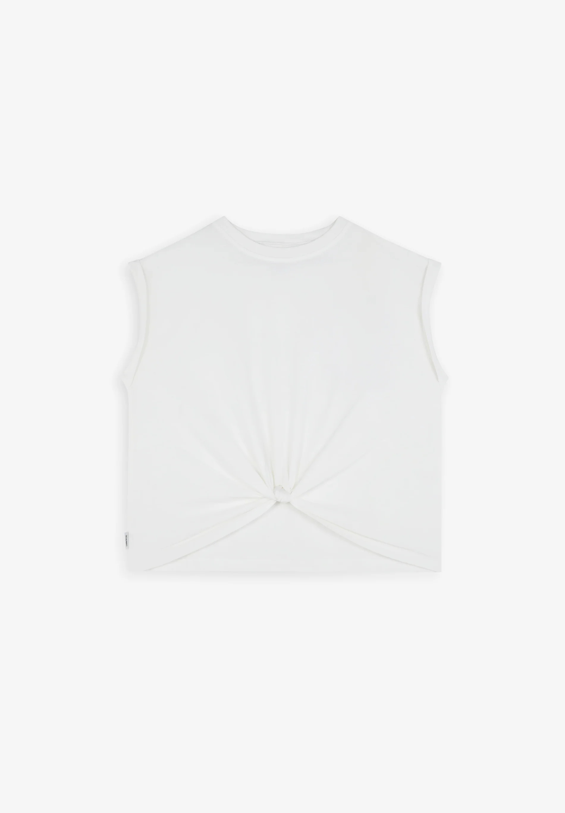 CAMISETA ALGODÓN NUDO CALAVERA TRASERA
