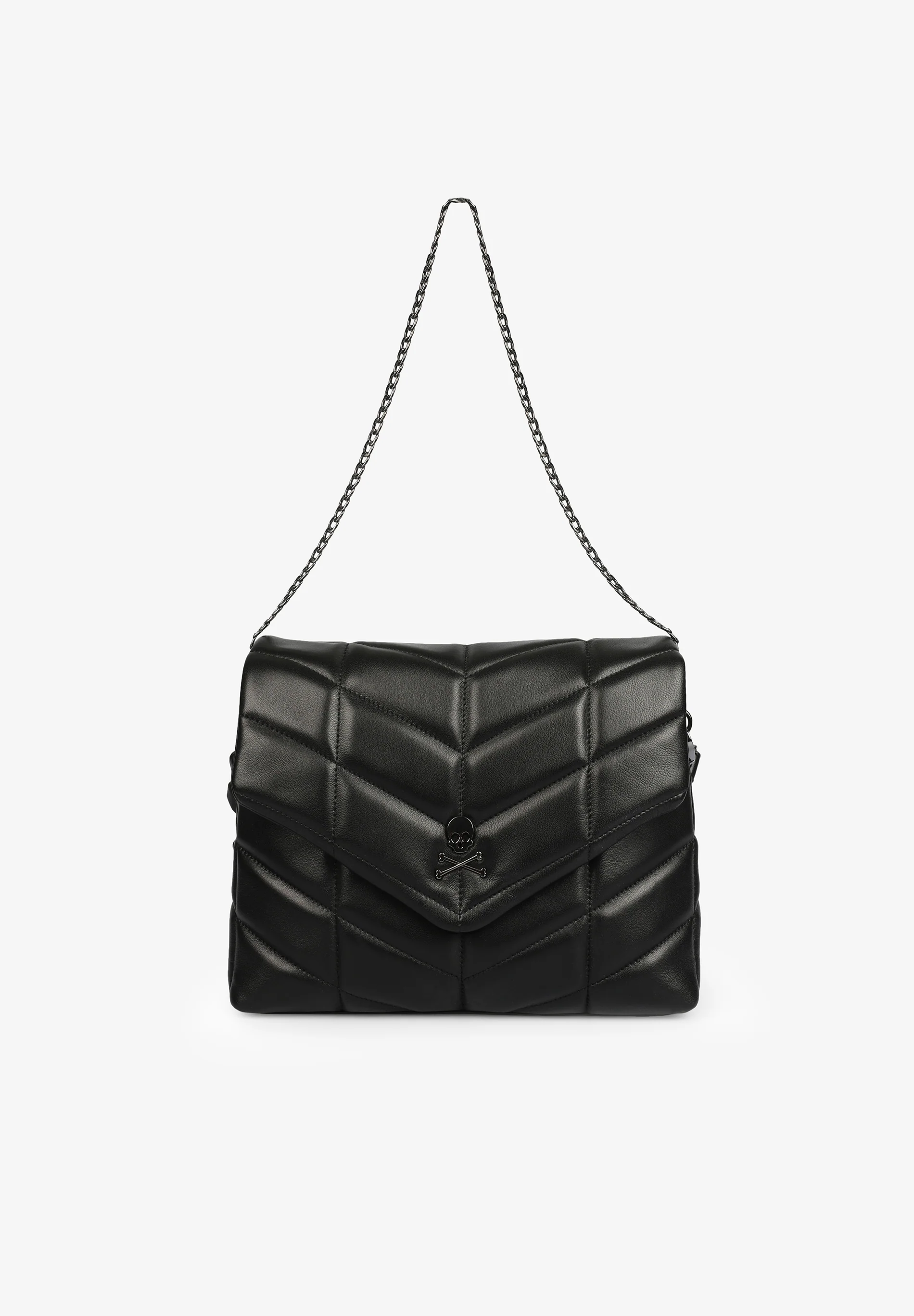 BOLSO PIEL BANDOLERA ACOLCHADO