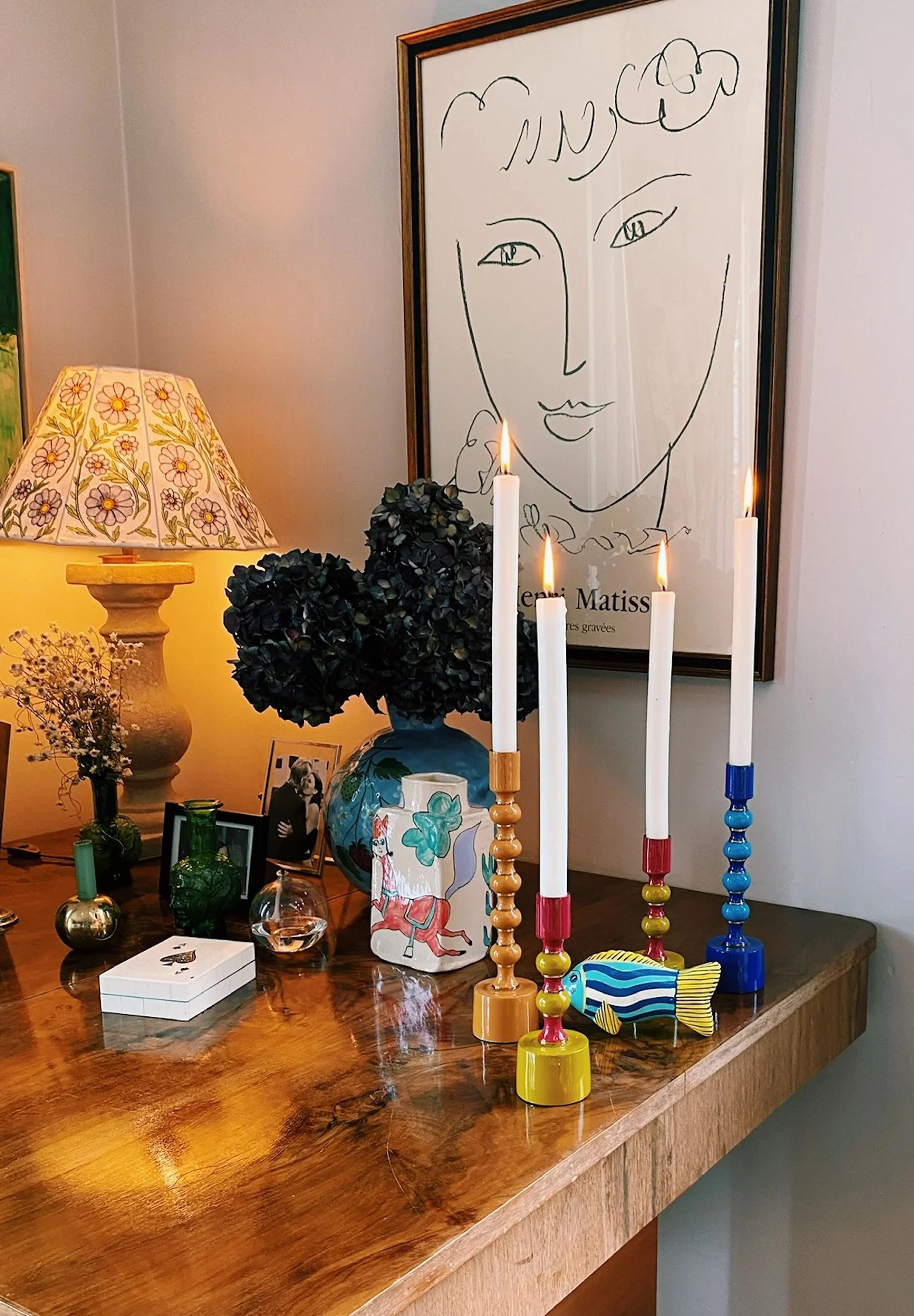 ANNA+NINA | CANDELABRO GREEN RICHIE