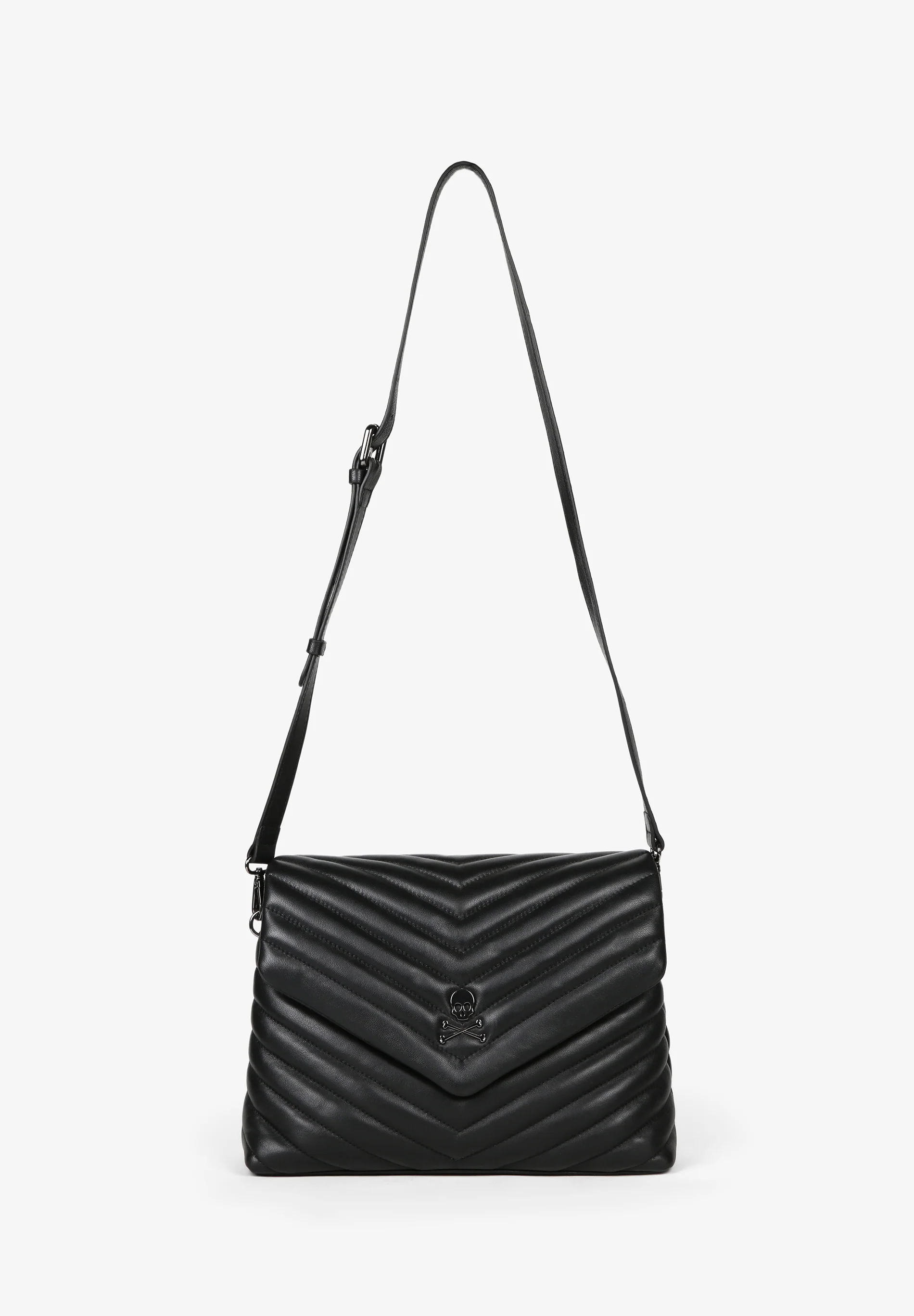 BOLSO PIEL BANDOLERA ACOLCHADO