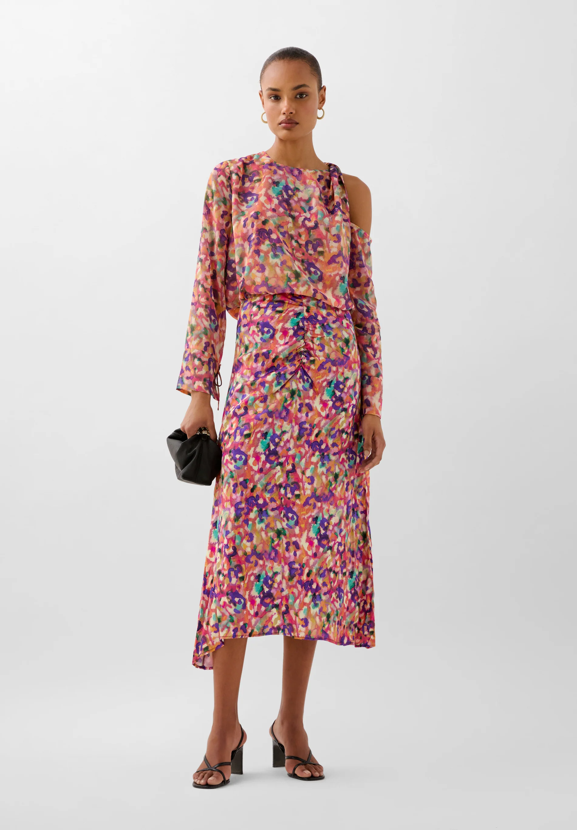 BLUSA LAZOS ESTAMPADA
