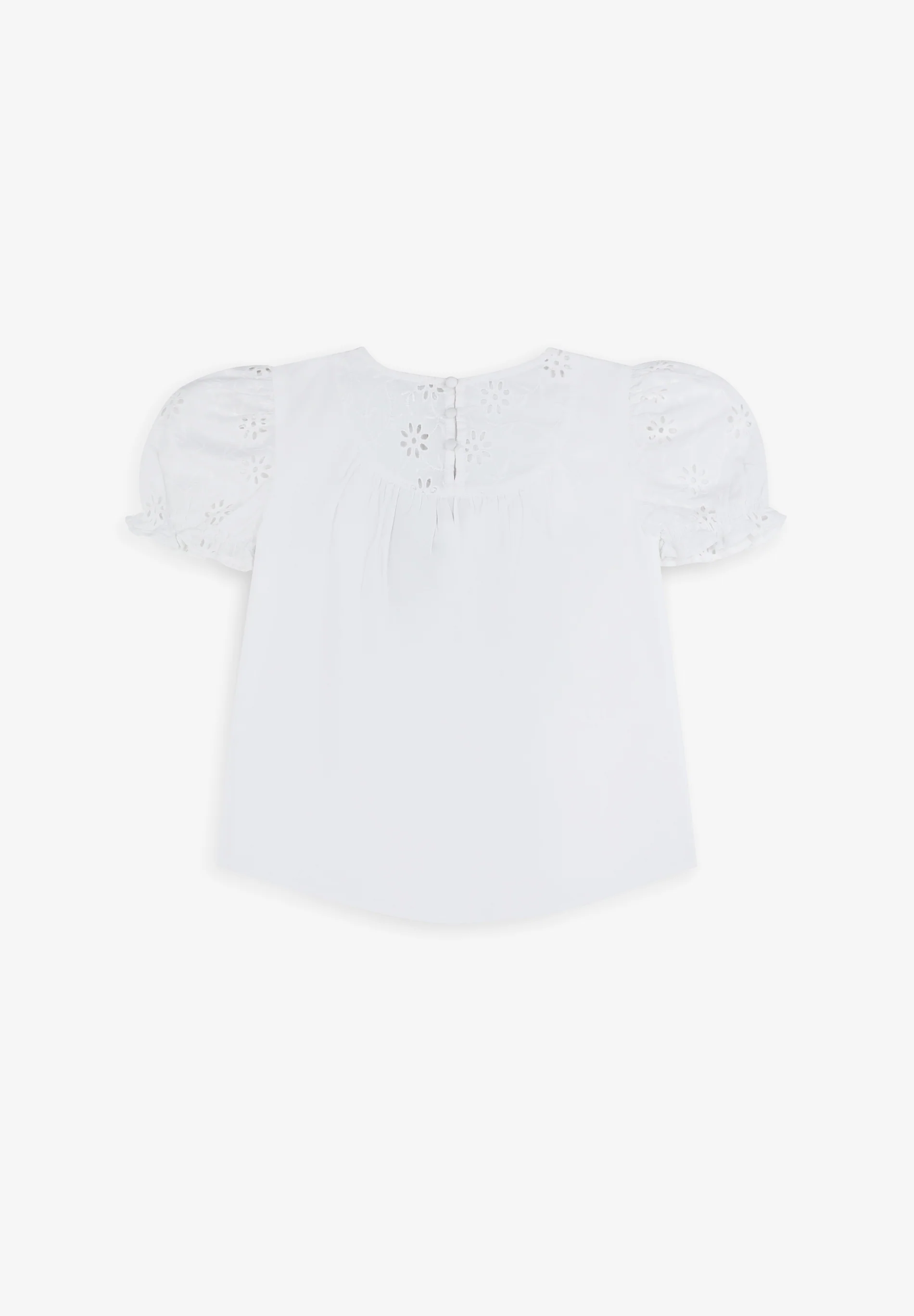 BLUSA MANGAS ABULLONADAS