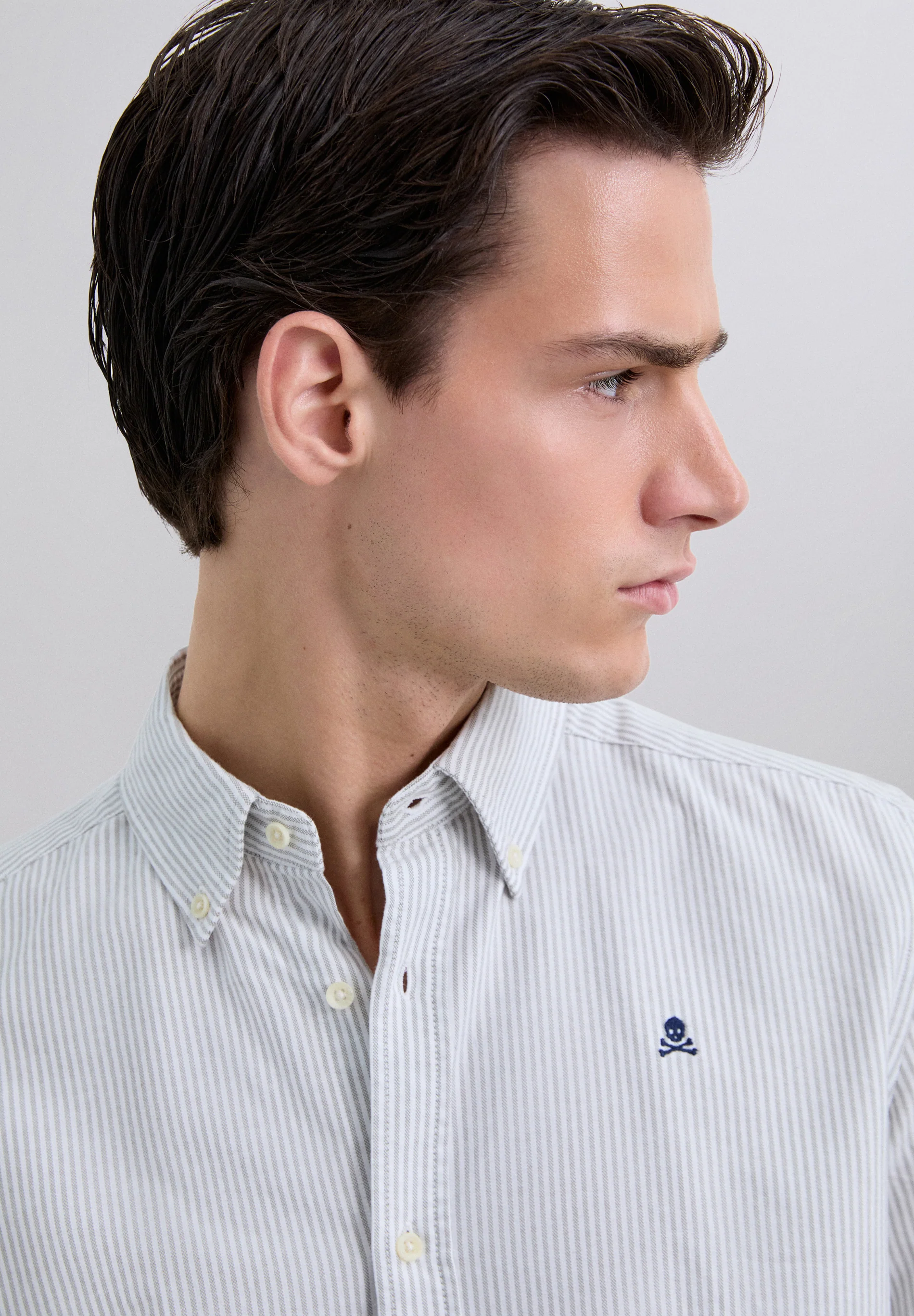CAMISA RAYAS ALGODÓN