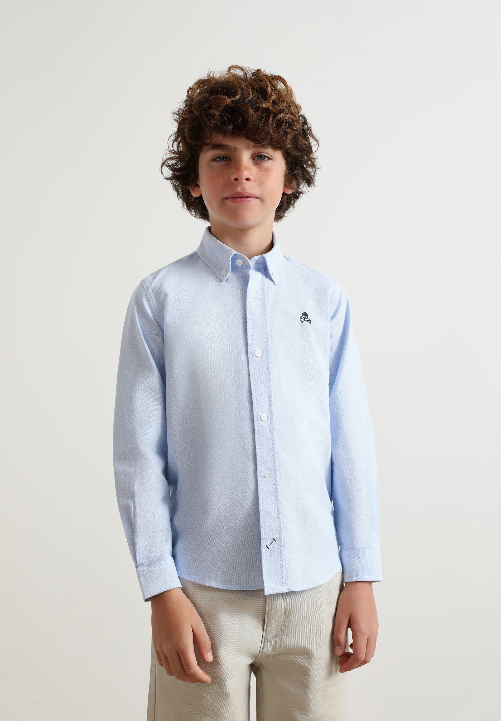 CAMISA OXFORD CUELLO BOTONES
