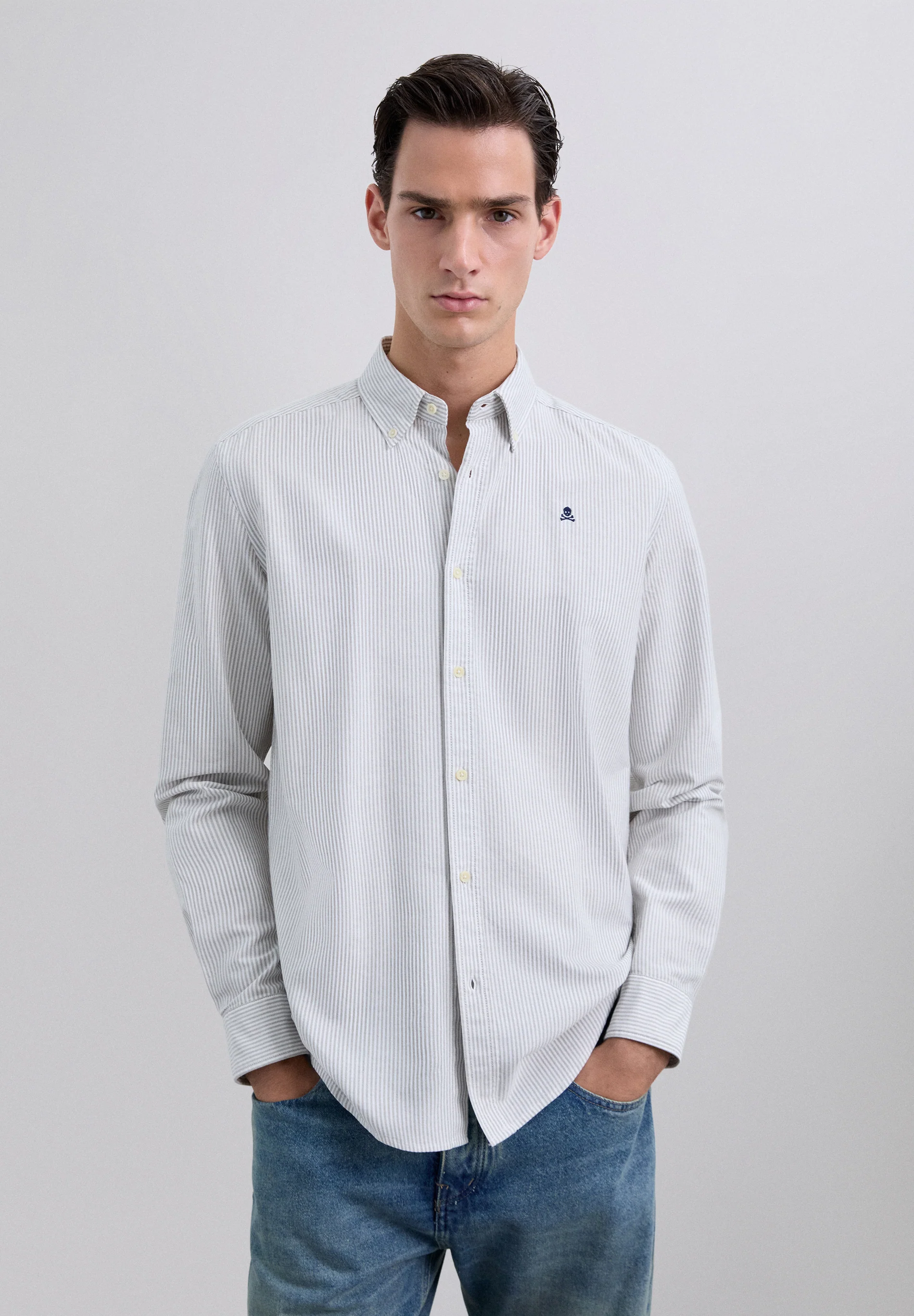 CAMISA RAYAS ALGODÓN