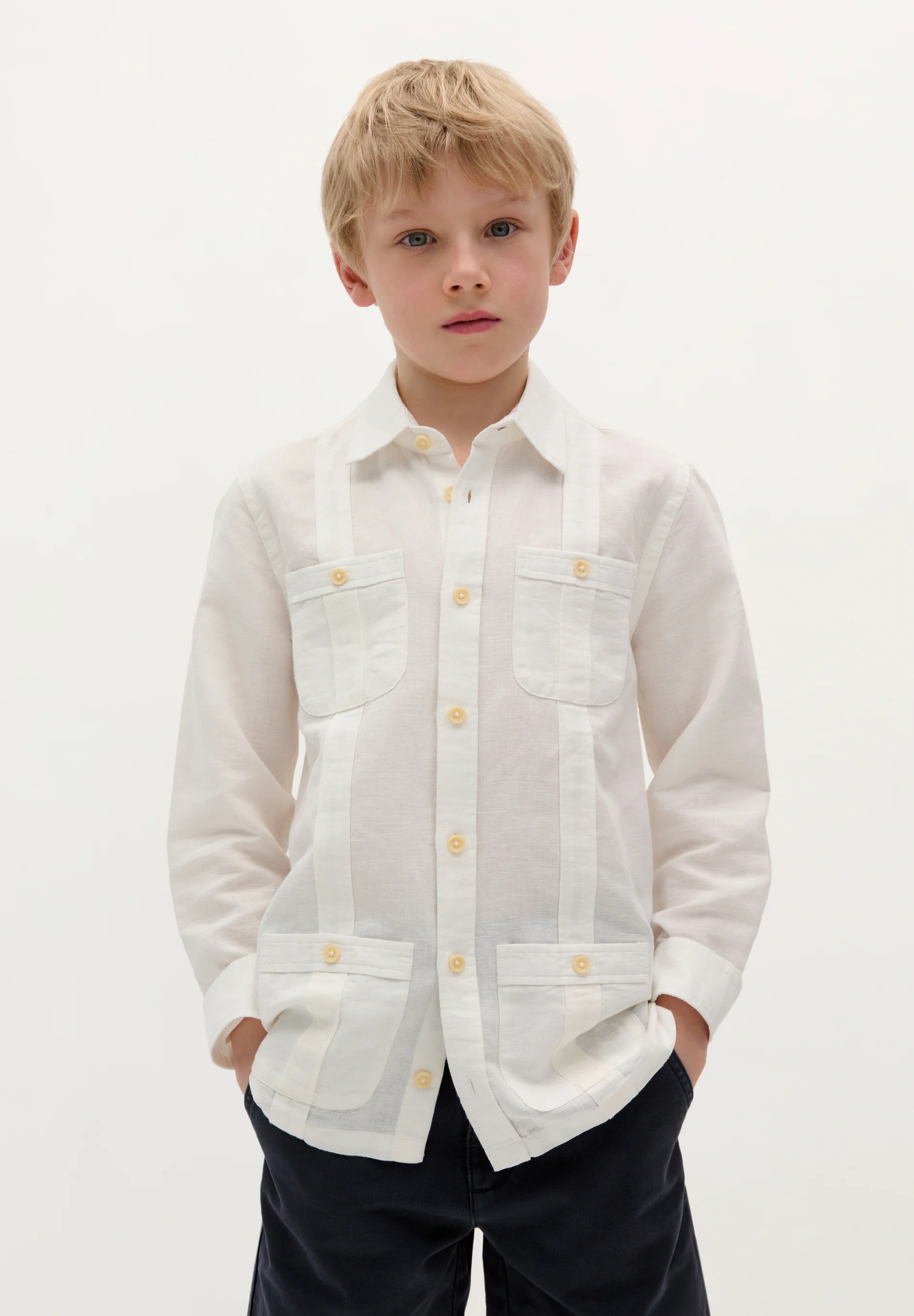 CAMISA SAHARIANA LINO
