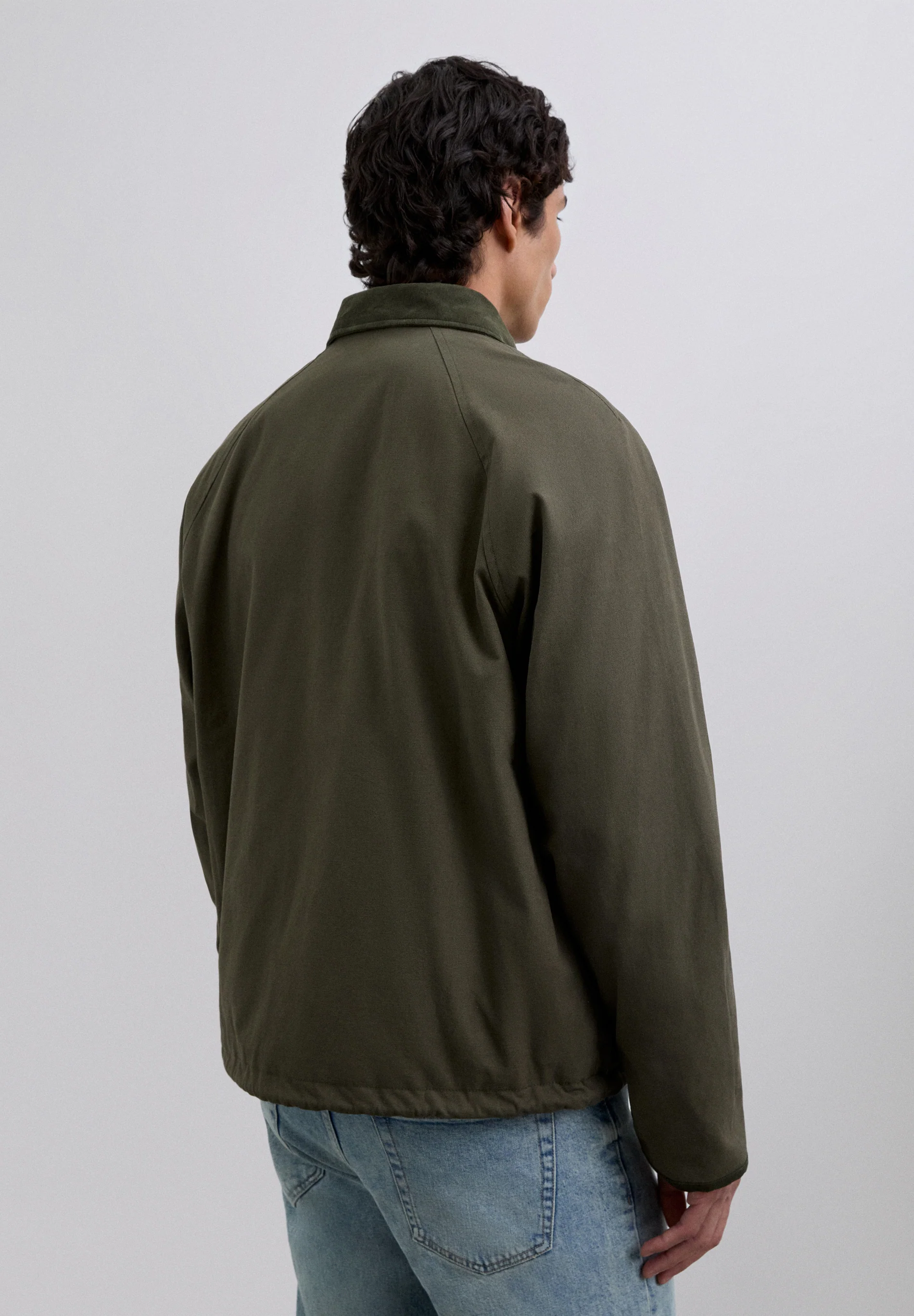 CHAQUETA CAPUCHA ALGODÓN