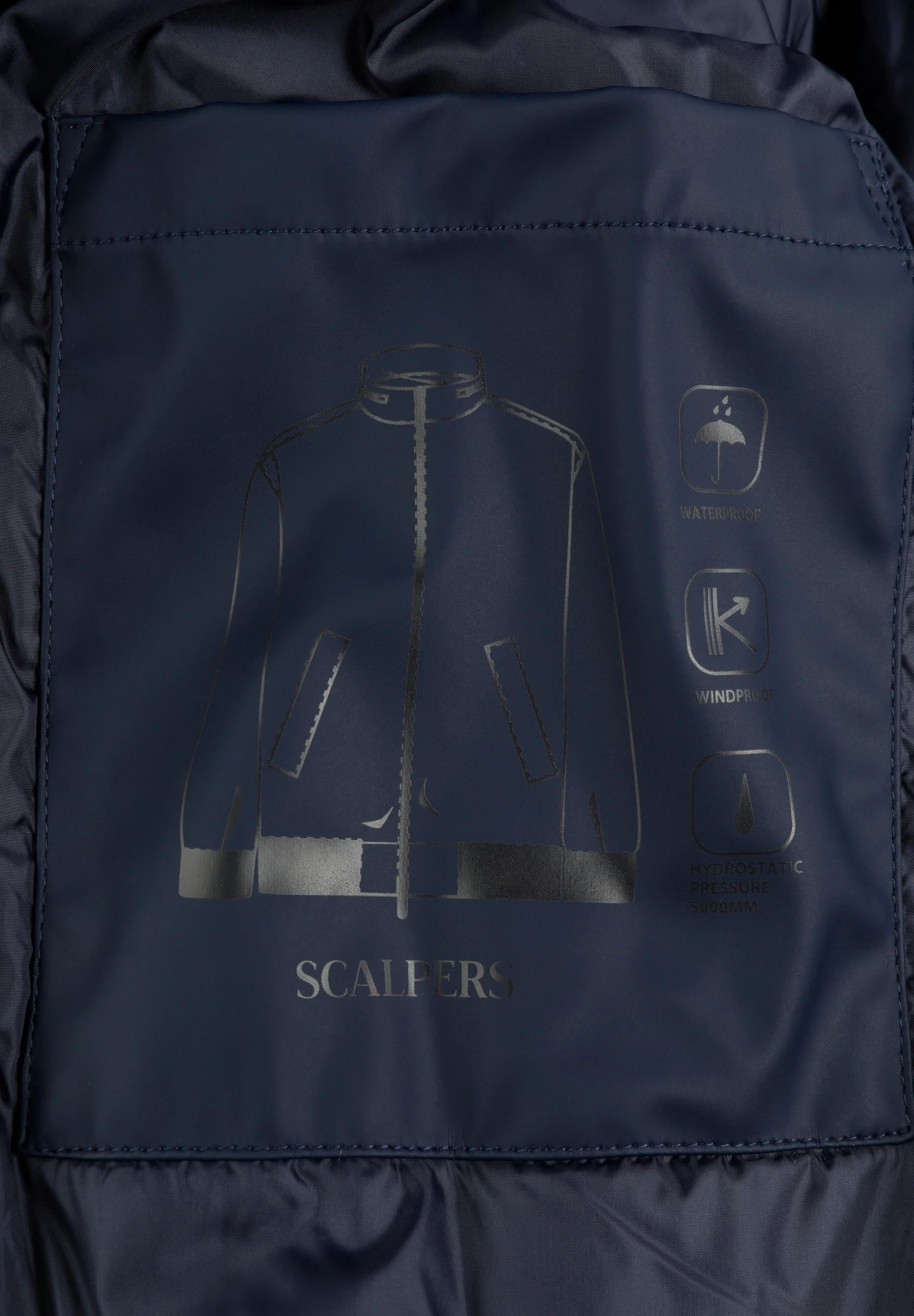CHAQUETA CAPUCHA IMPERMEABLE