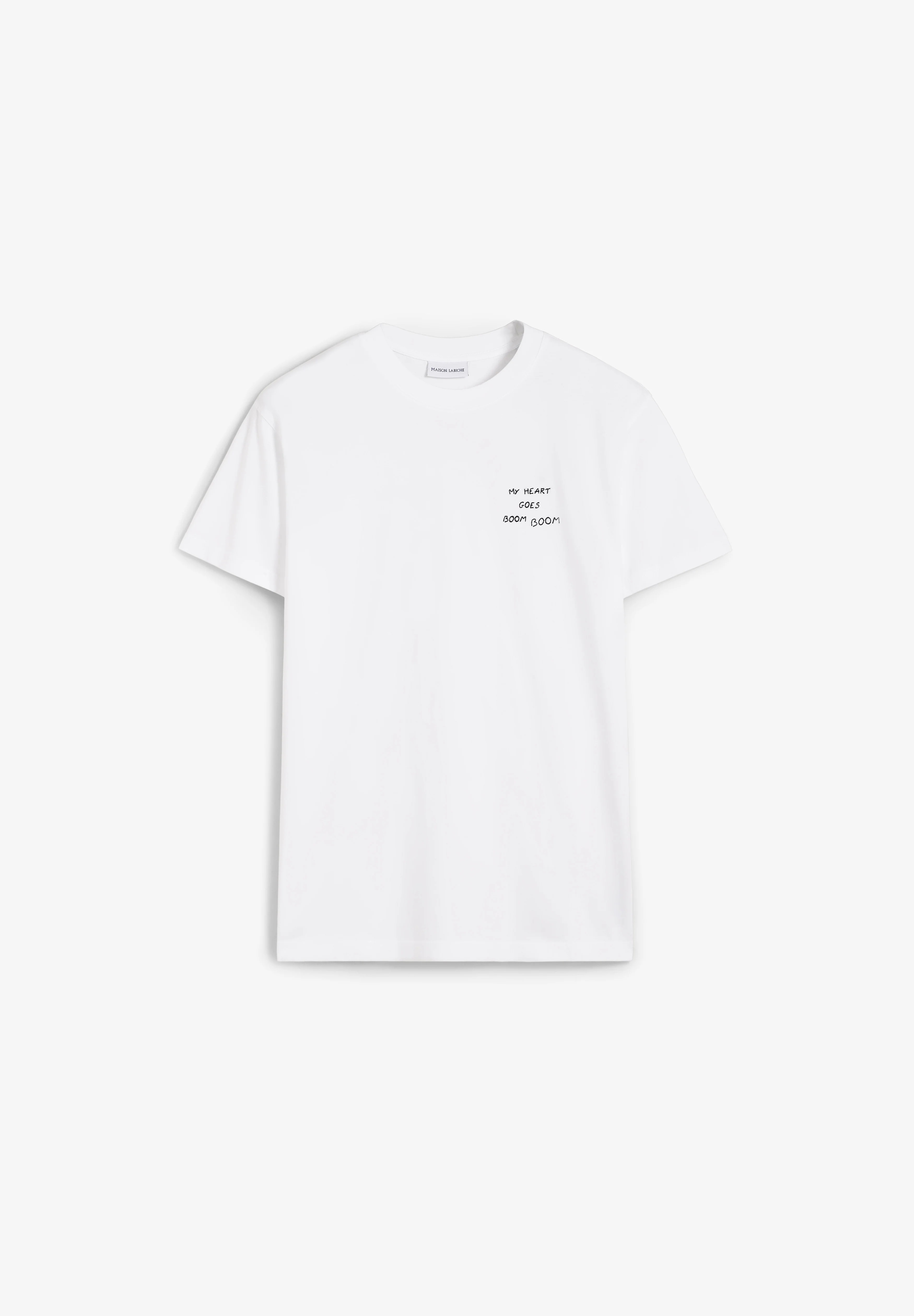 MAISON LABICHE | CAMISETA POPIN MY HEART GOES BOOM /GOTS