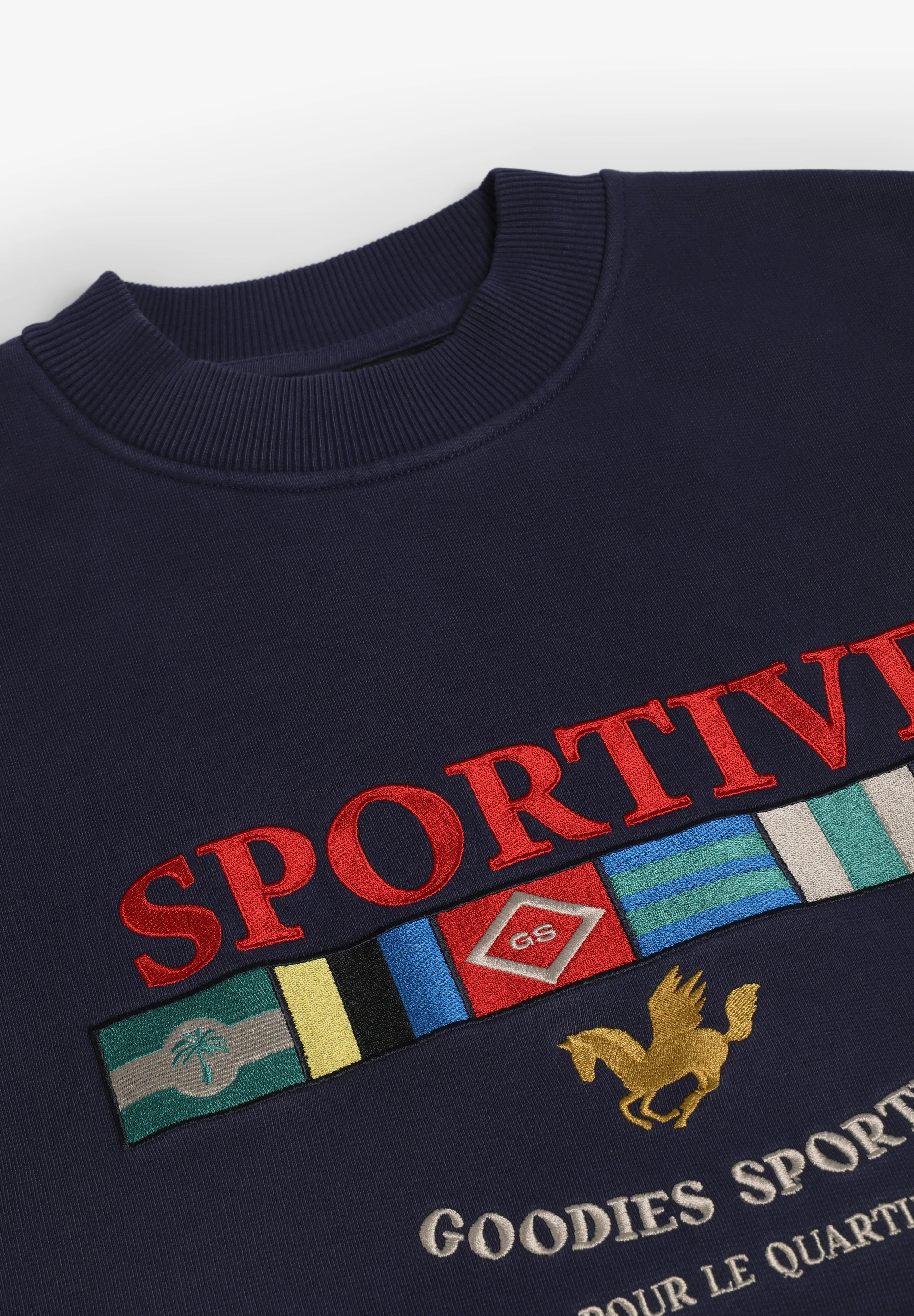 GOODIES SPORTIVE | SUDADERA LEGACY FLAGS