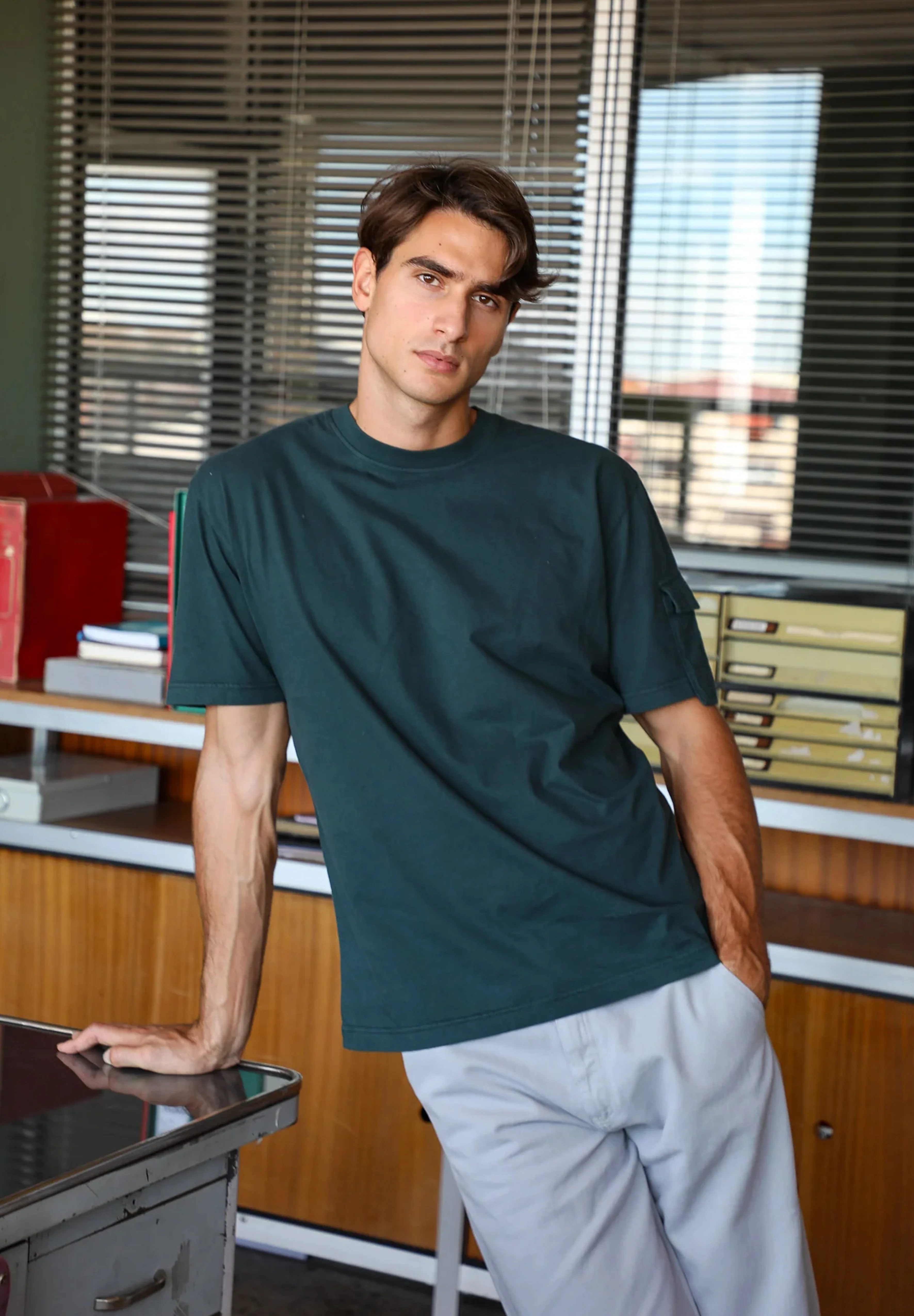 RAMSOS | CAMISETA SOFT TRENDY SIDE POCKET HOMBRE