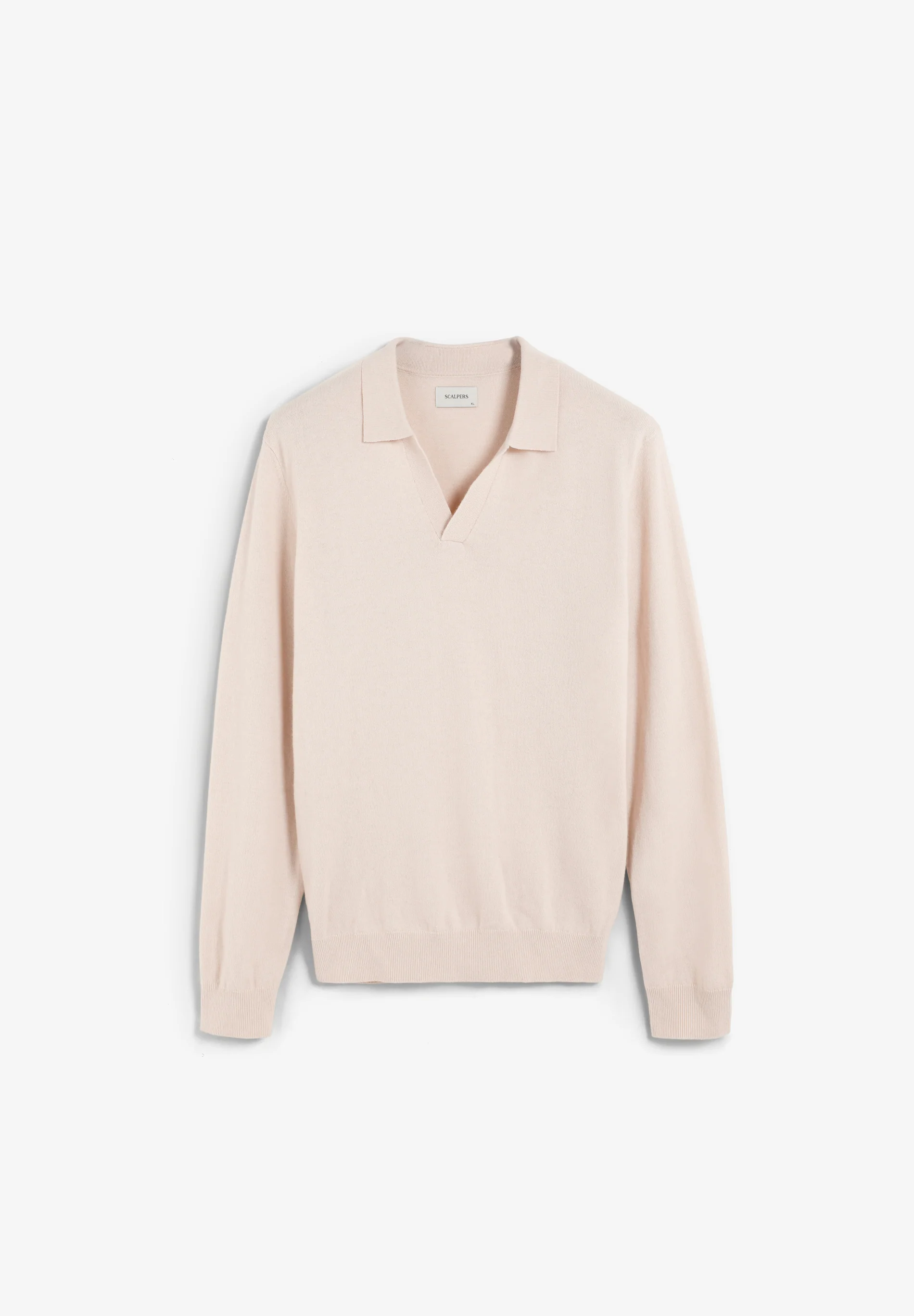 JERSEY POLO CUELLO PICO LANA