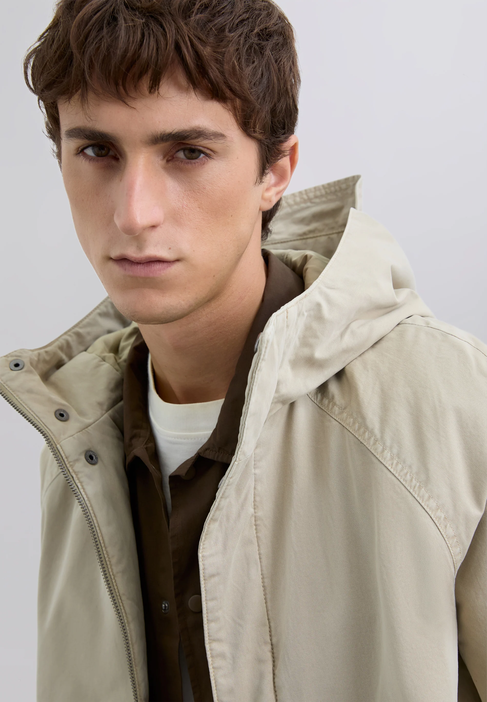 PARKA CAPUCHA ALGODÓN