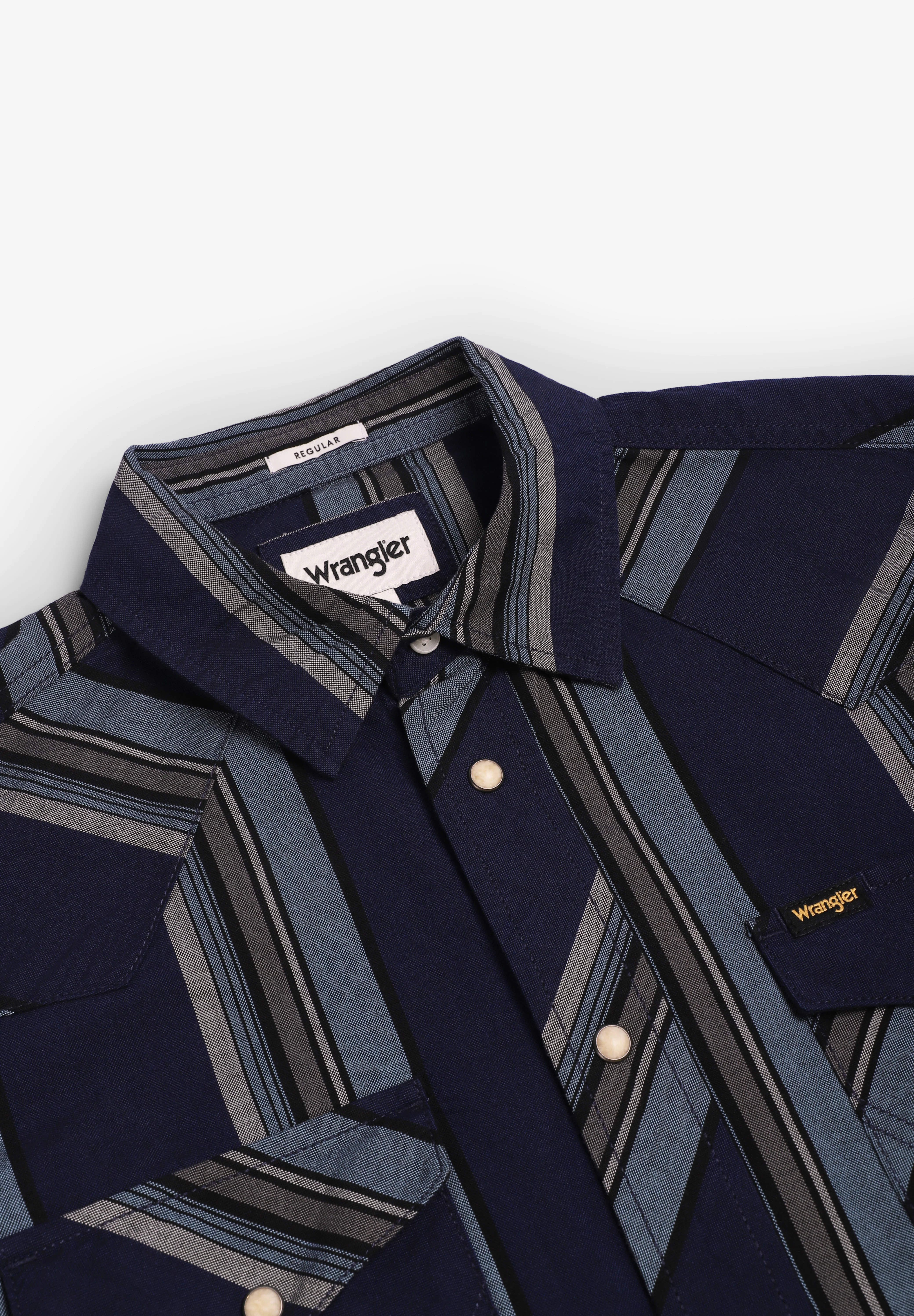 WRANGLER | CAMISA WESTERN INDIGO