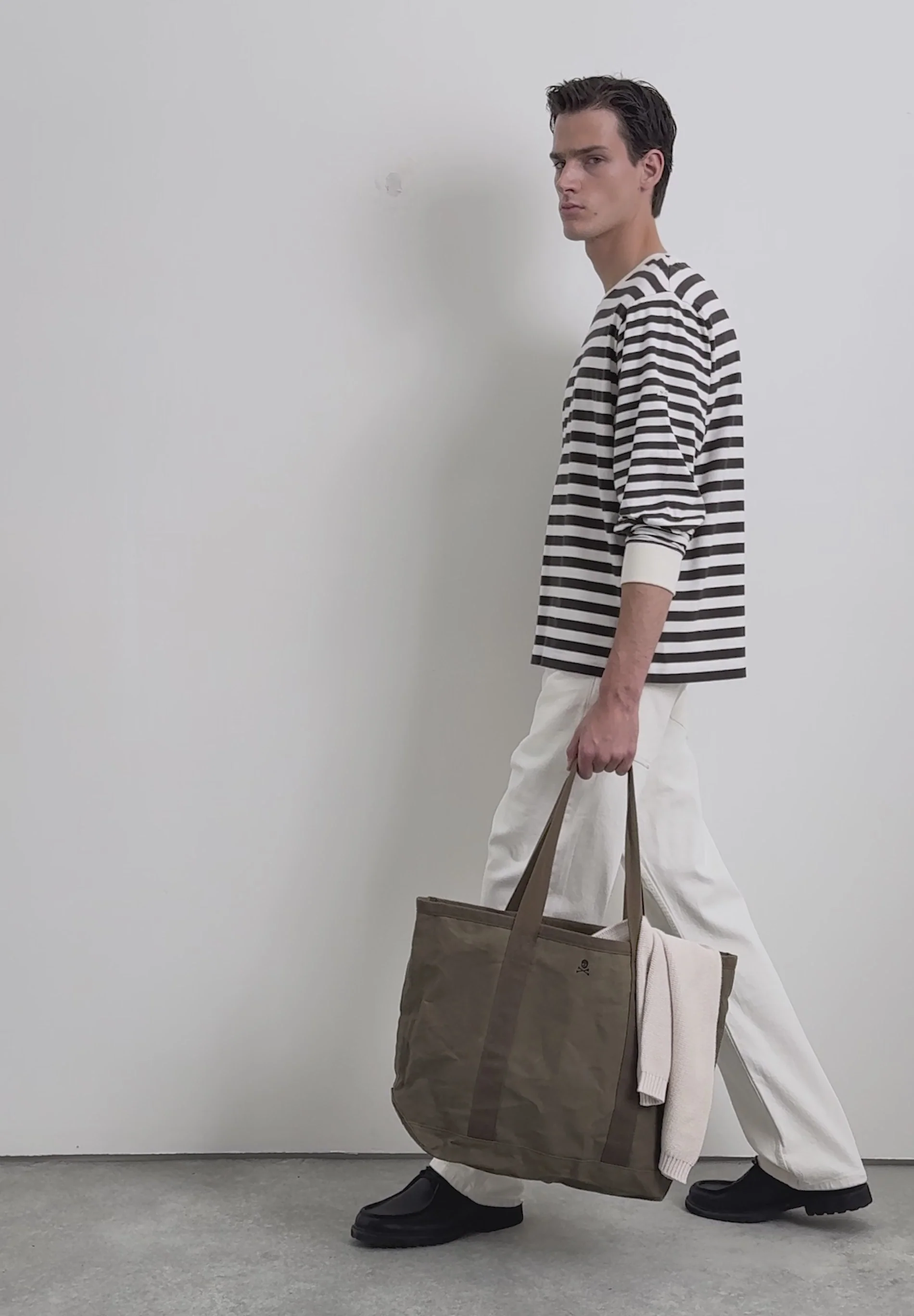 CAMISETA RAYAS MANGA LARGA