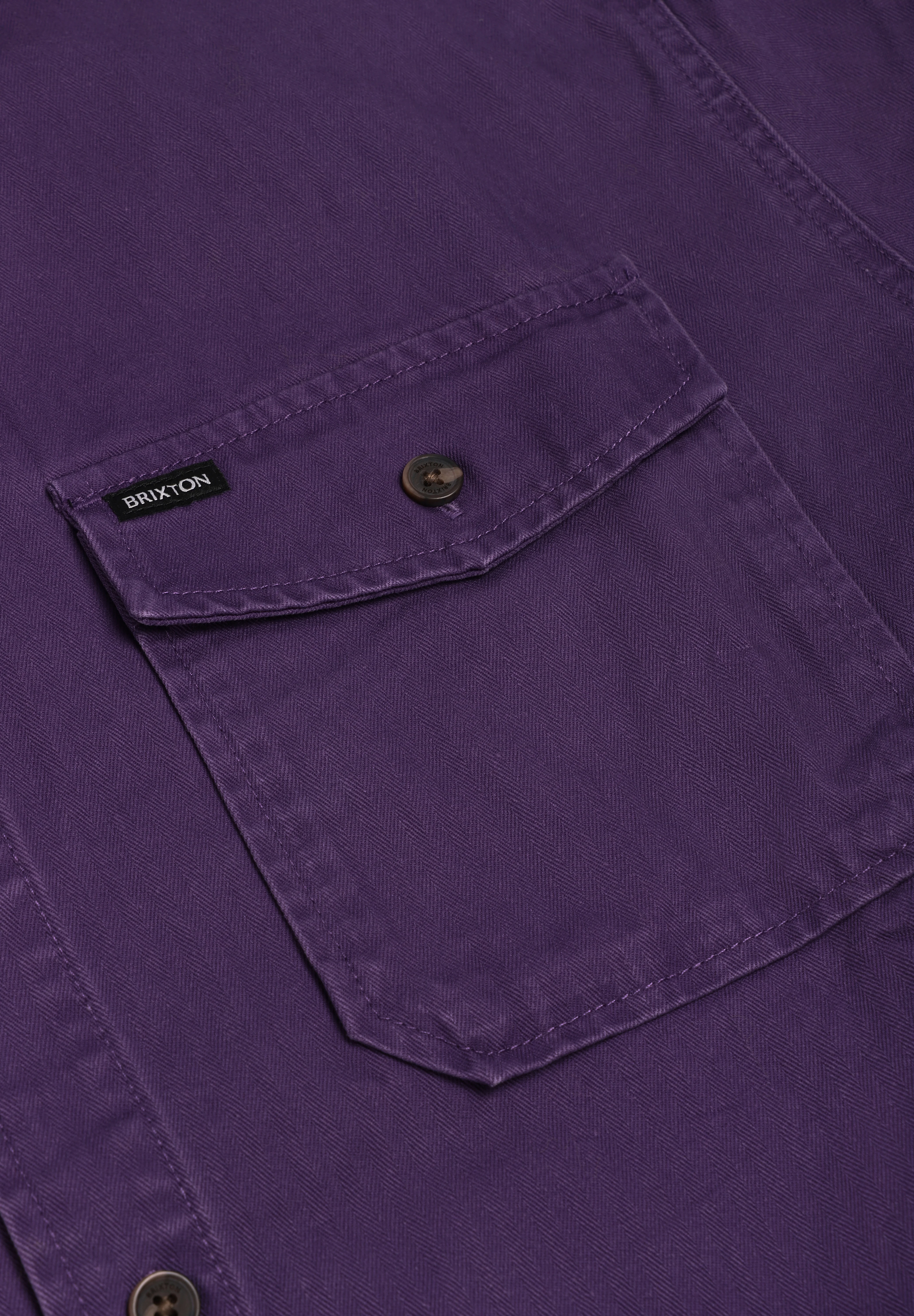 BRIXTON | HERRINGBONE LW RELAXED OVERSHI