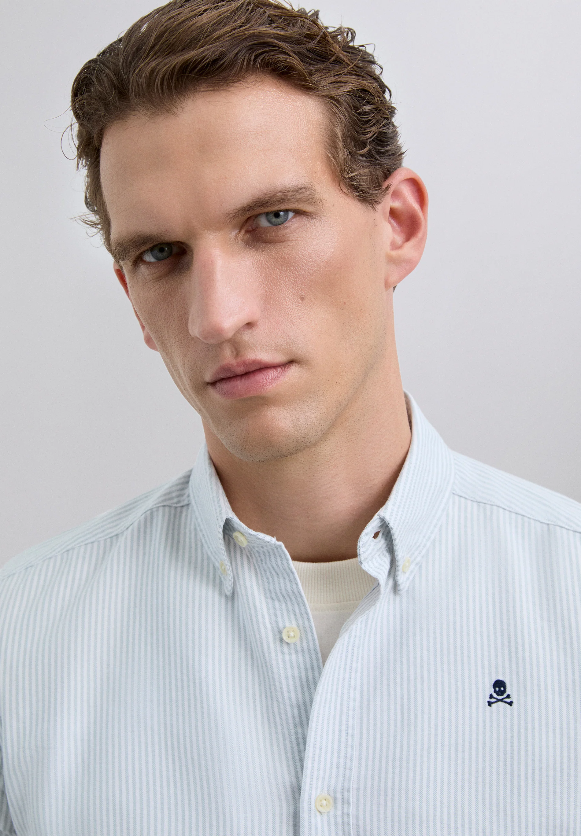 CAMISA OXFORD RAYAS