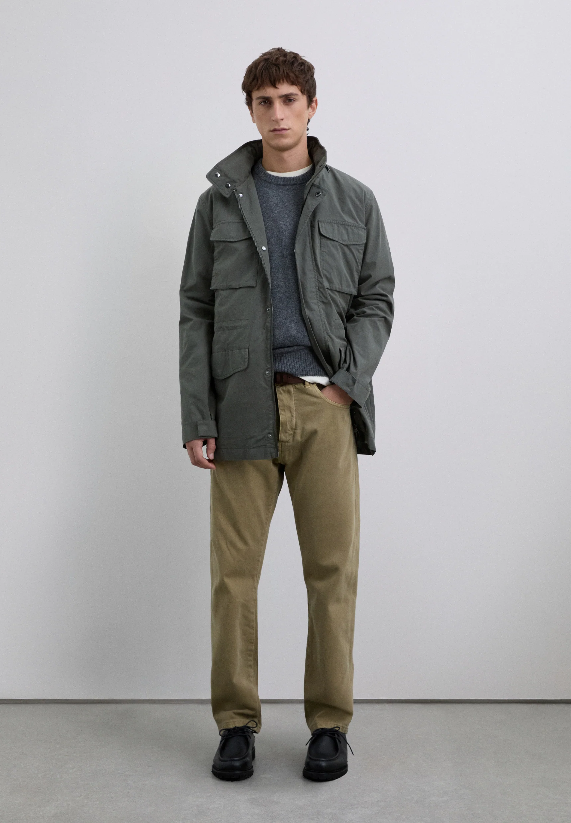PARKA MILITAR LOGO