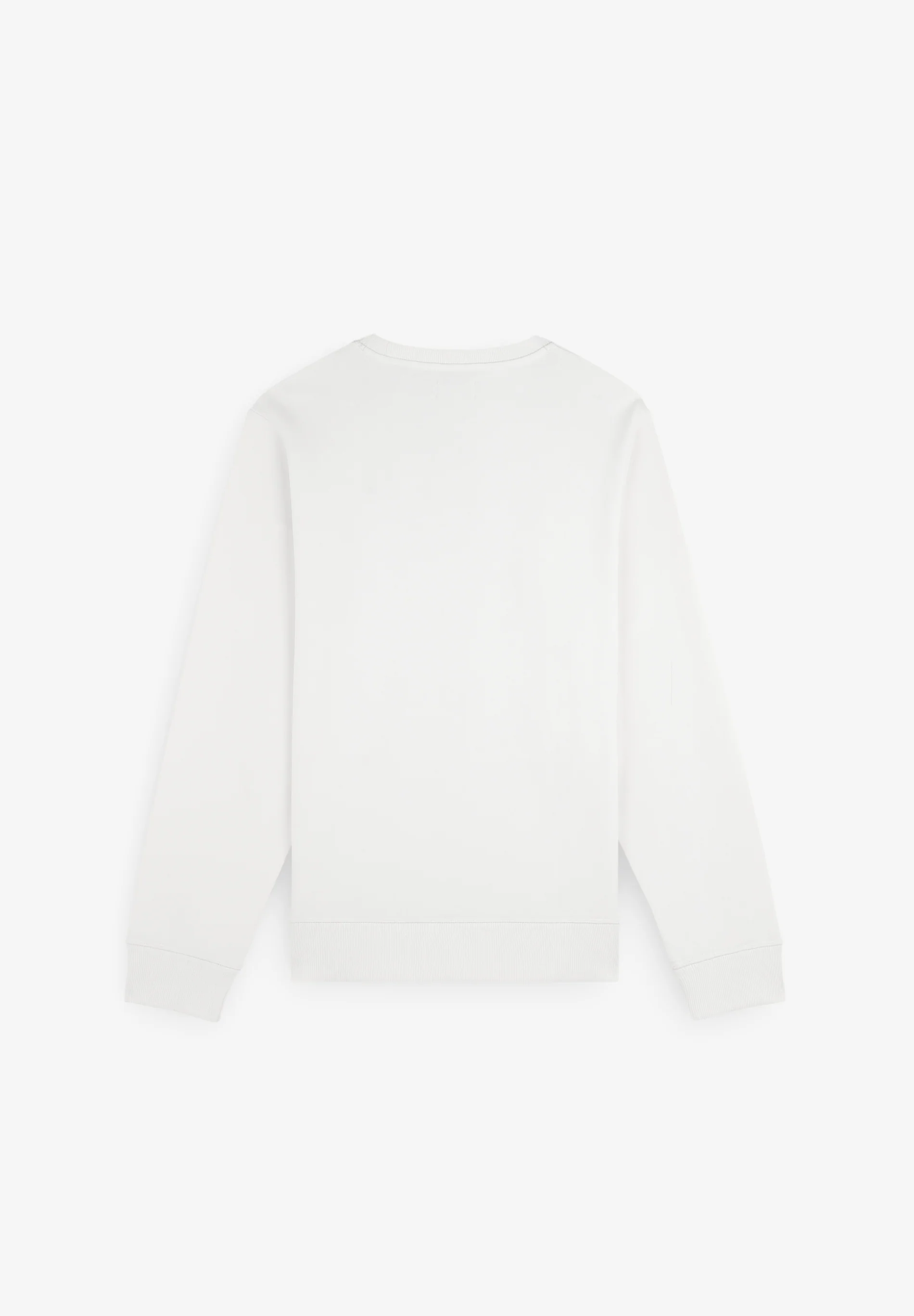 SUDADERA BÁSICA BORDADA CONTRASTE