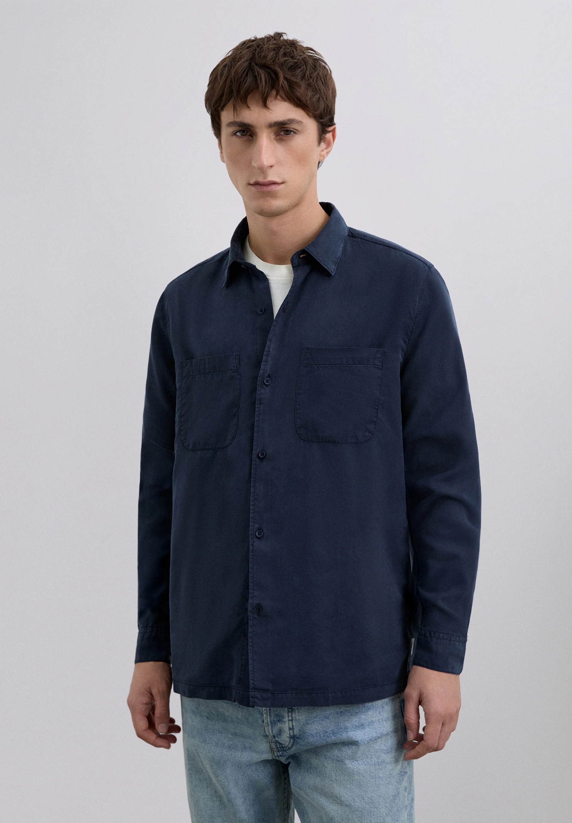 CAMISA SLIM FIT ALGODÓN