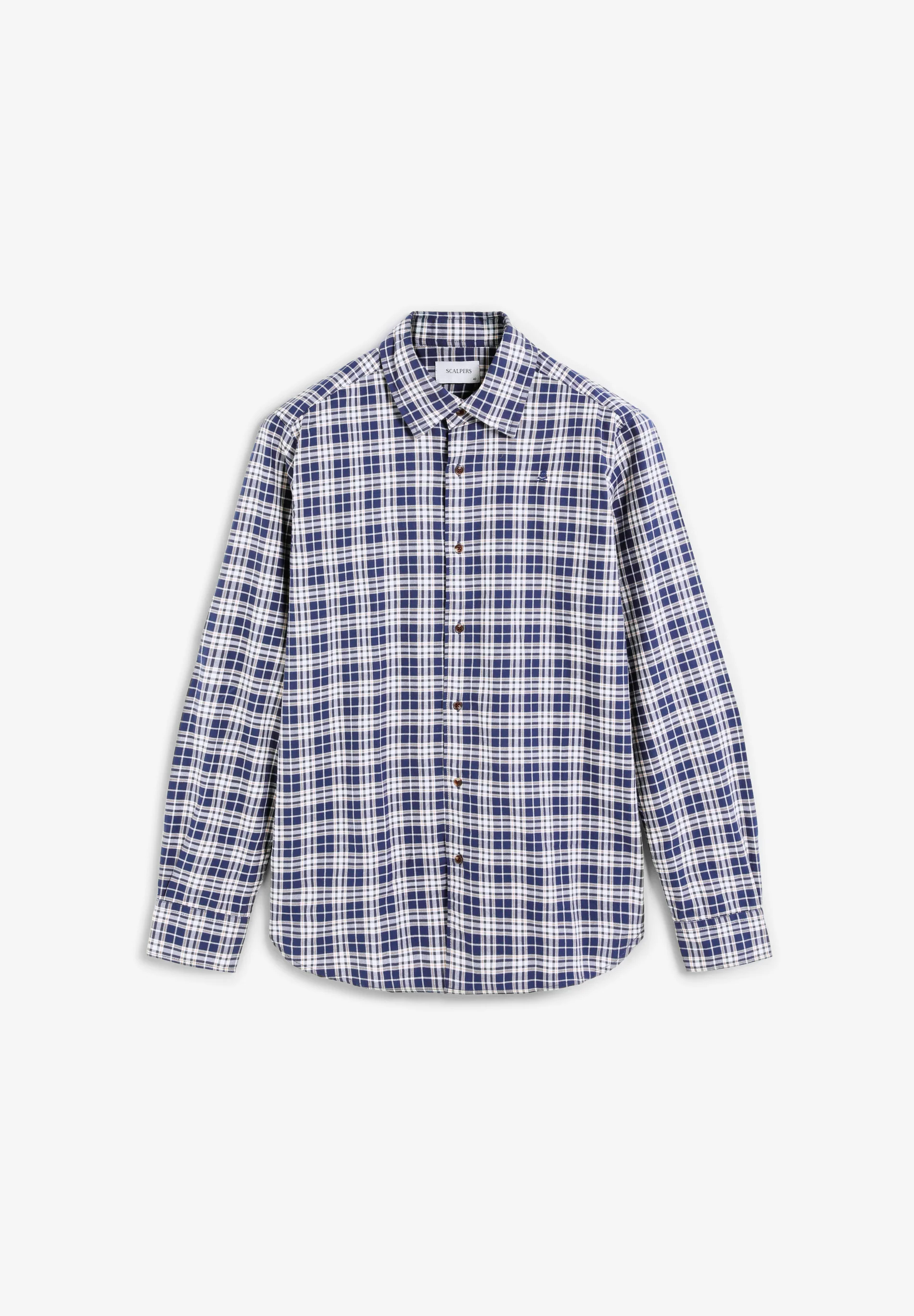 CAMISA ESTAMPADA CUADROS TARTÁN