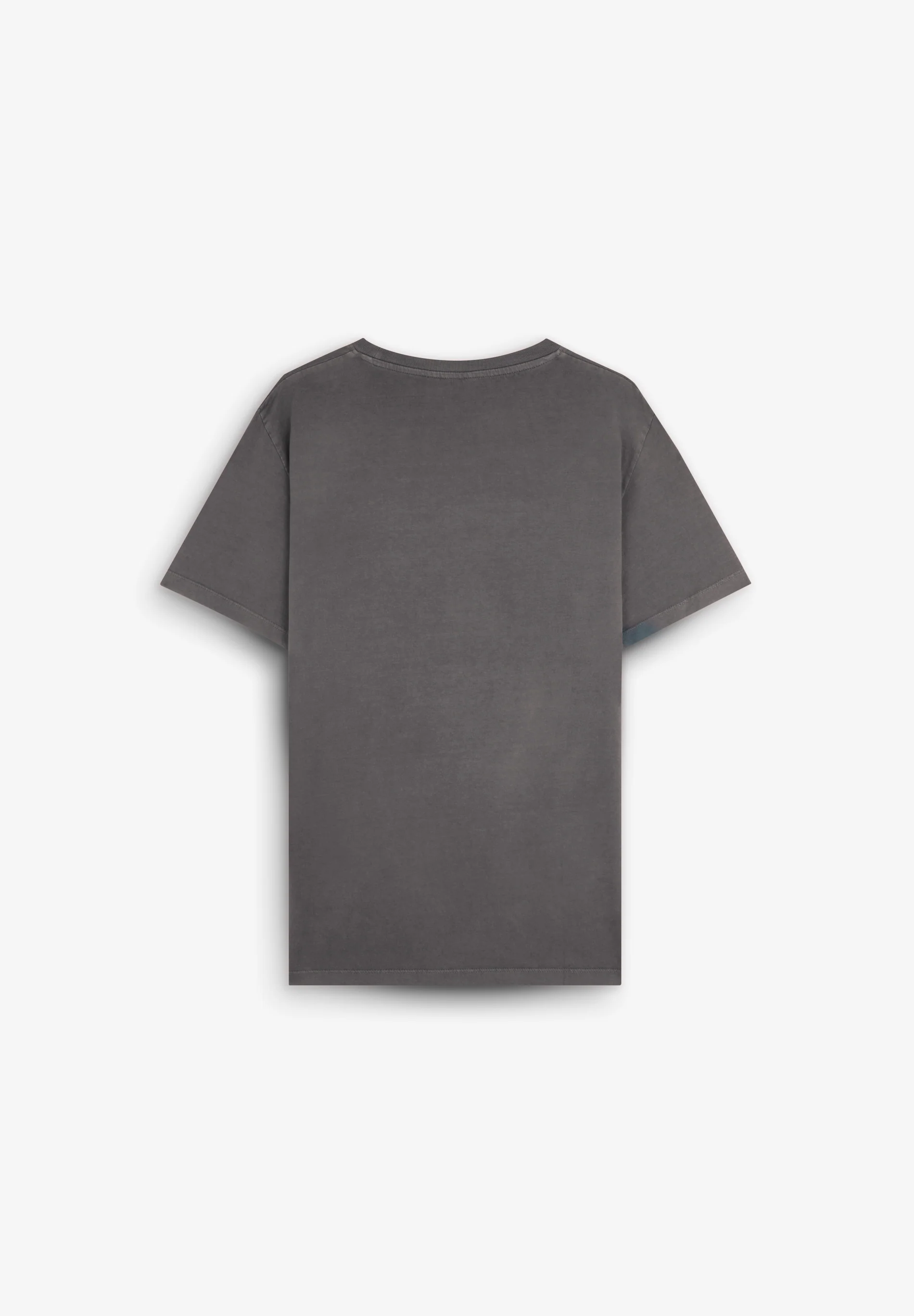 CAMISETA CALAVERA BORDADA TONO