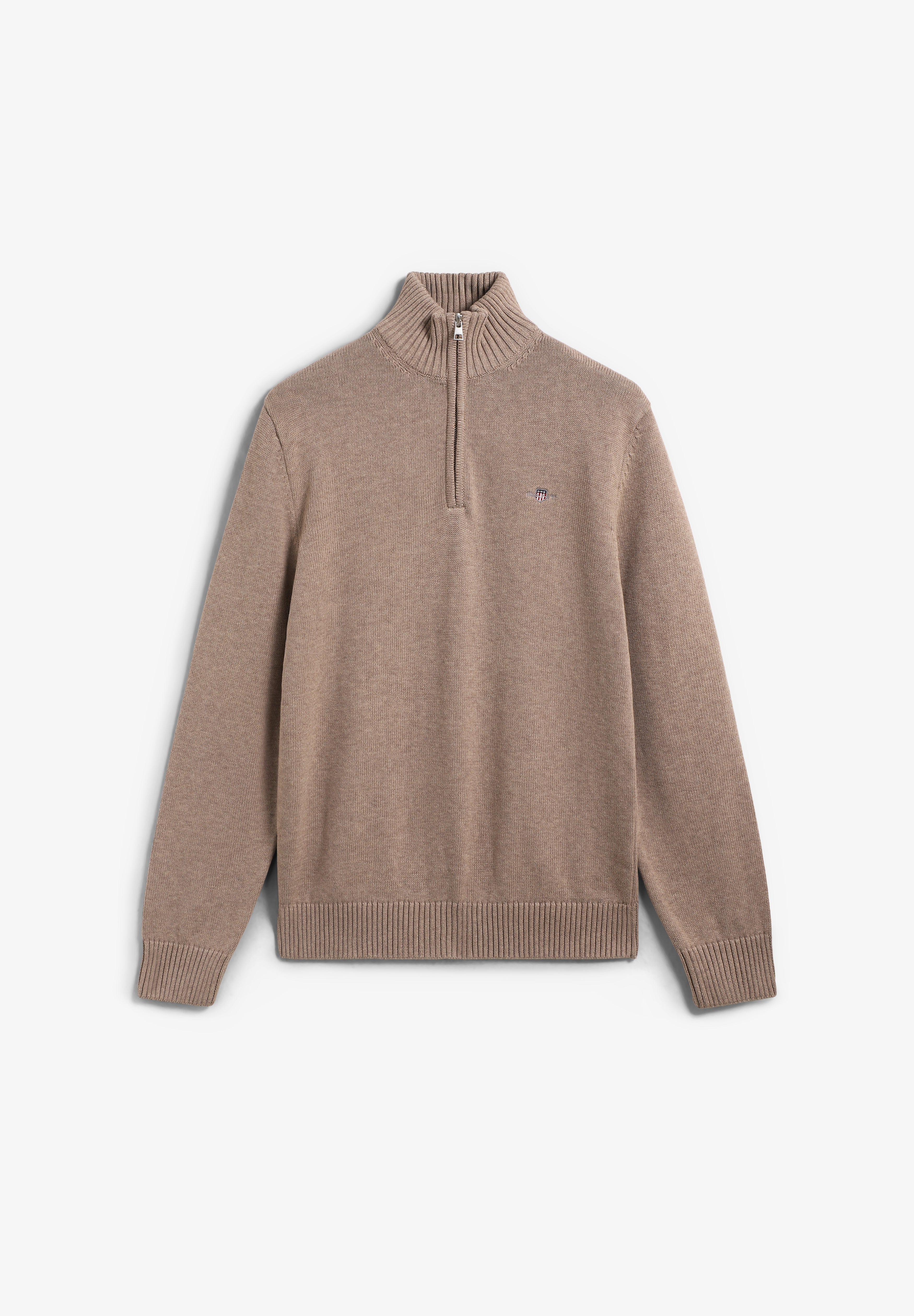 GANT | JERSEY ALGODÓN MEDIA CREMALLERA