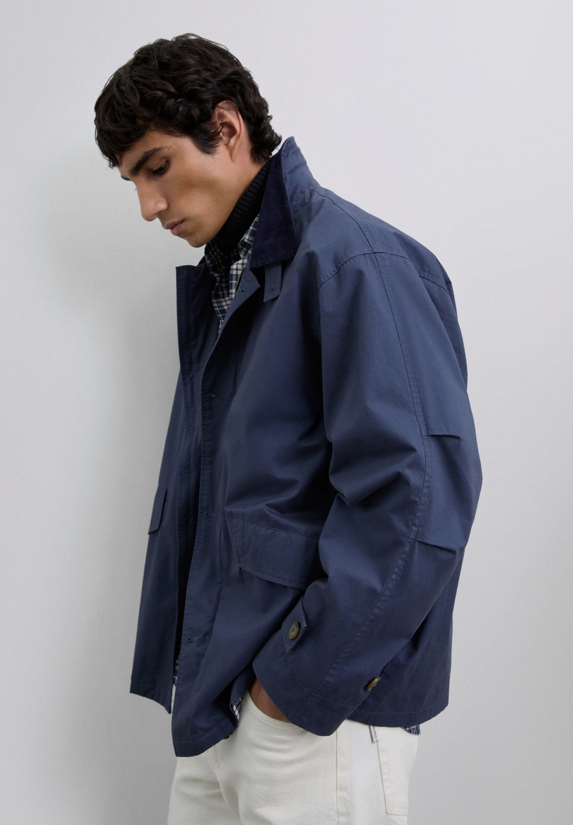 CHAQUETA CUELLO PANA