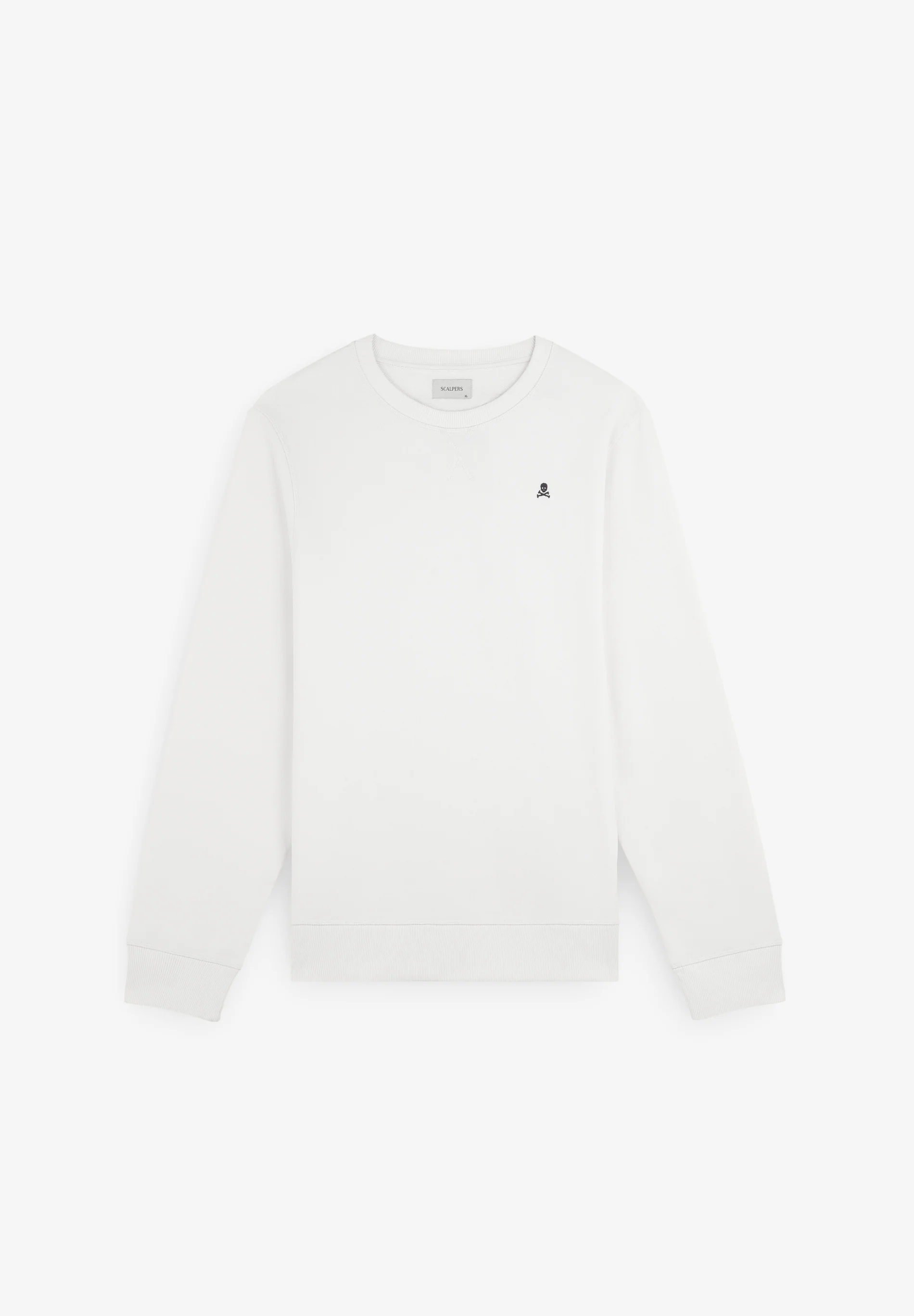 SUDADERA BÁSICA BORDADA CONTRASTE