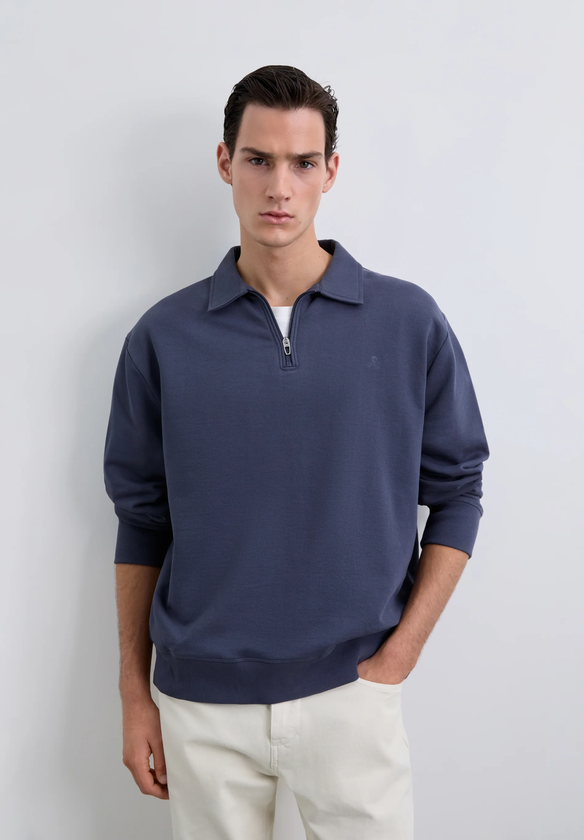 SUDADERA MEDIA CREMALLERA