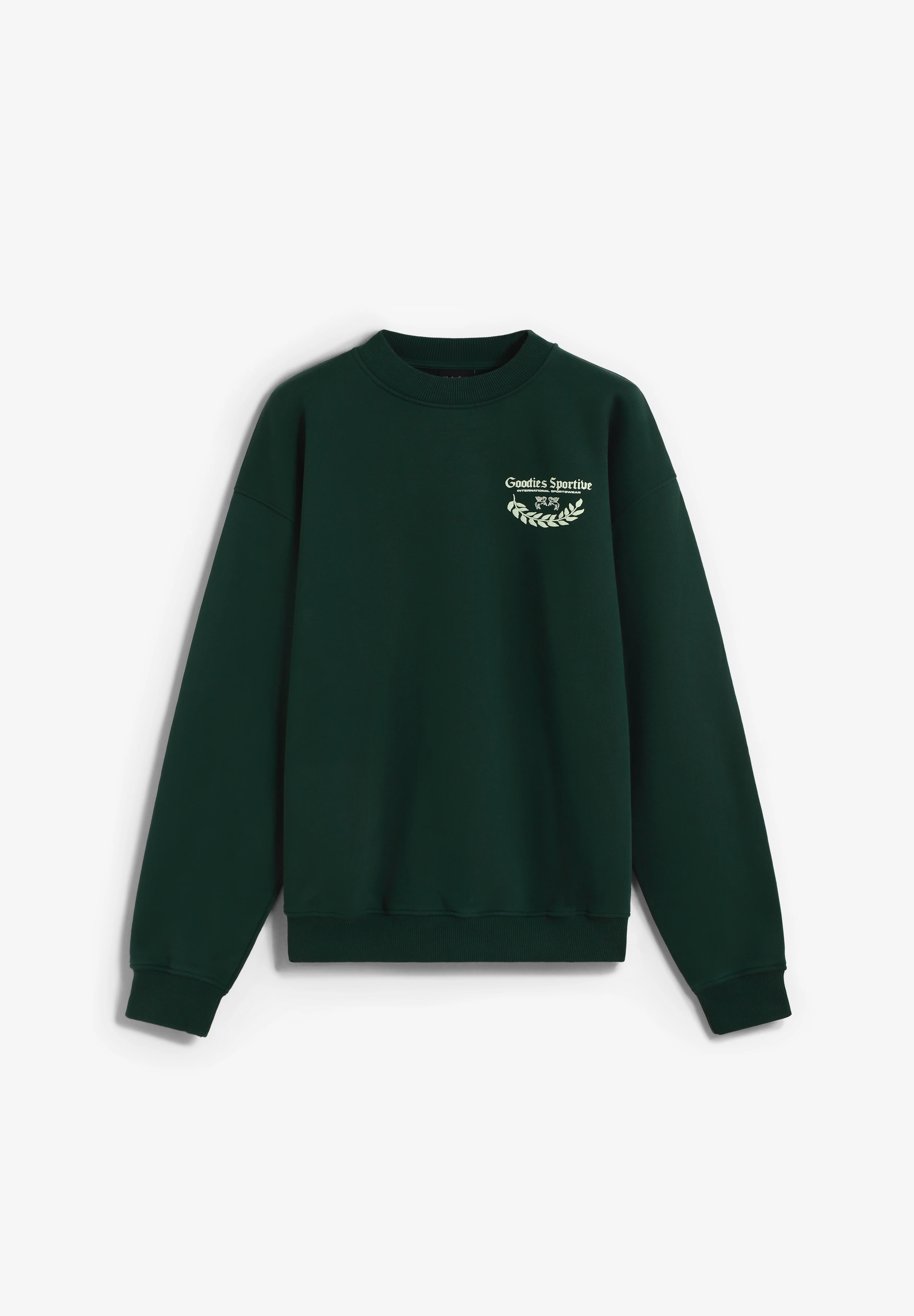 GOODIES SPORTIVE | CAESAR GREEN CREWNECK