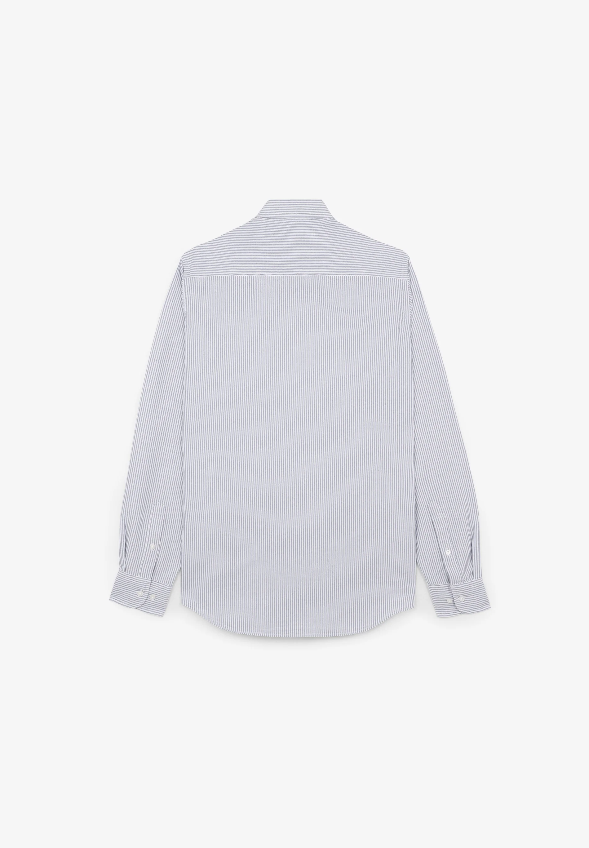 CAMISA OXFORD CALAVERA CONTRASTE