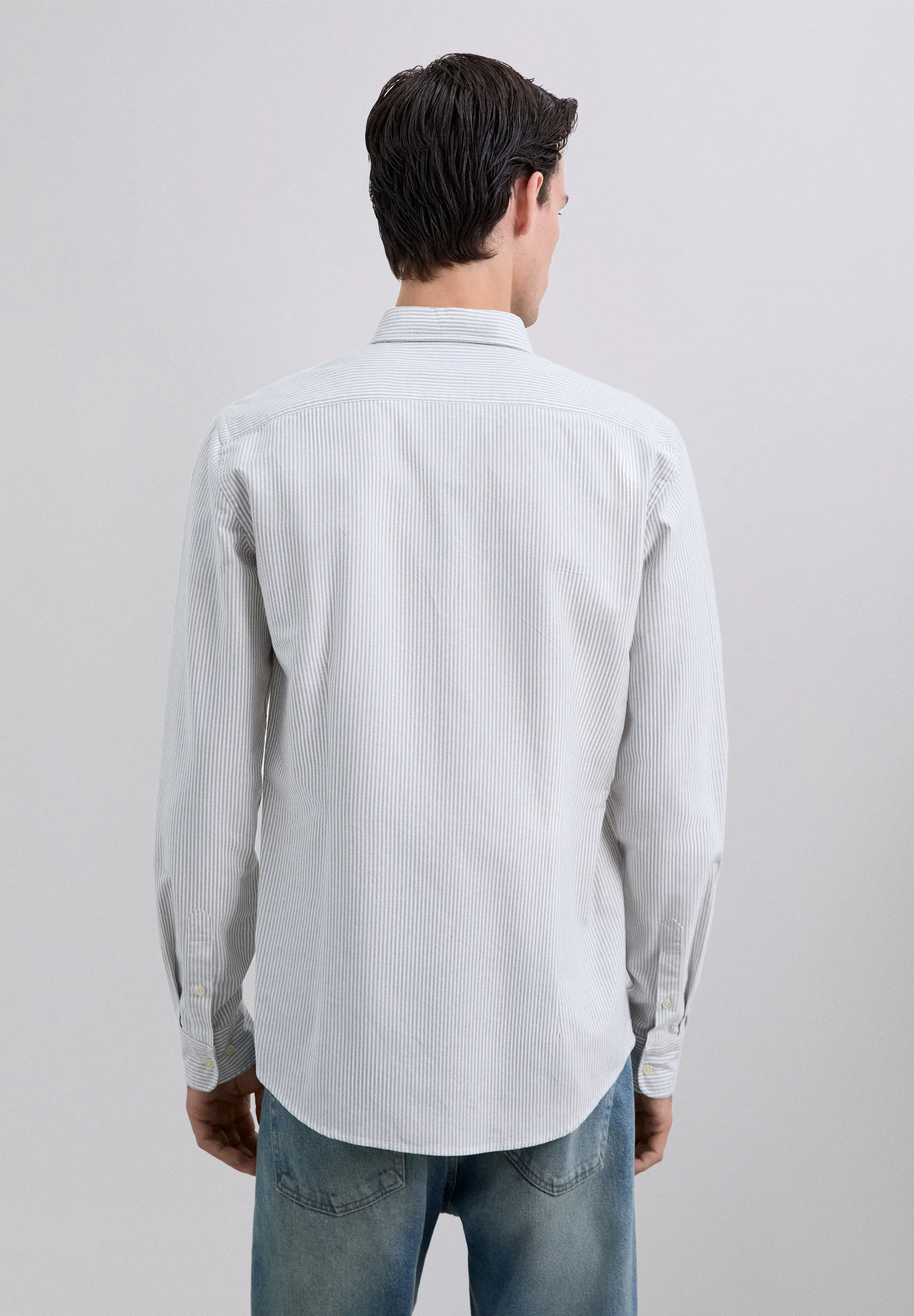 CAMISA RAYAS ALGODÓN