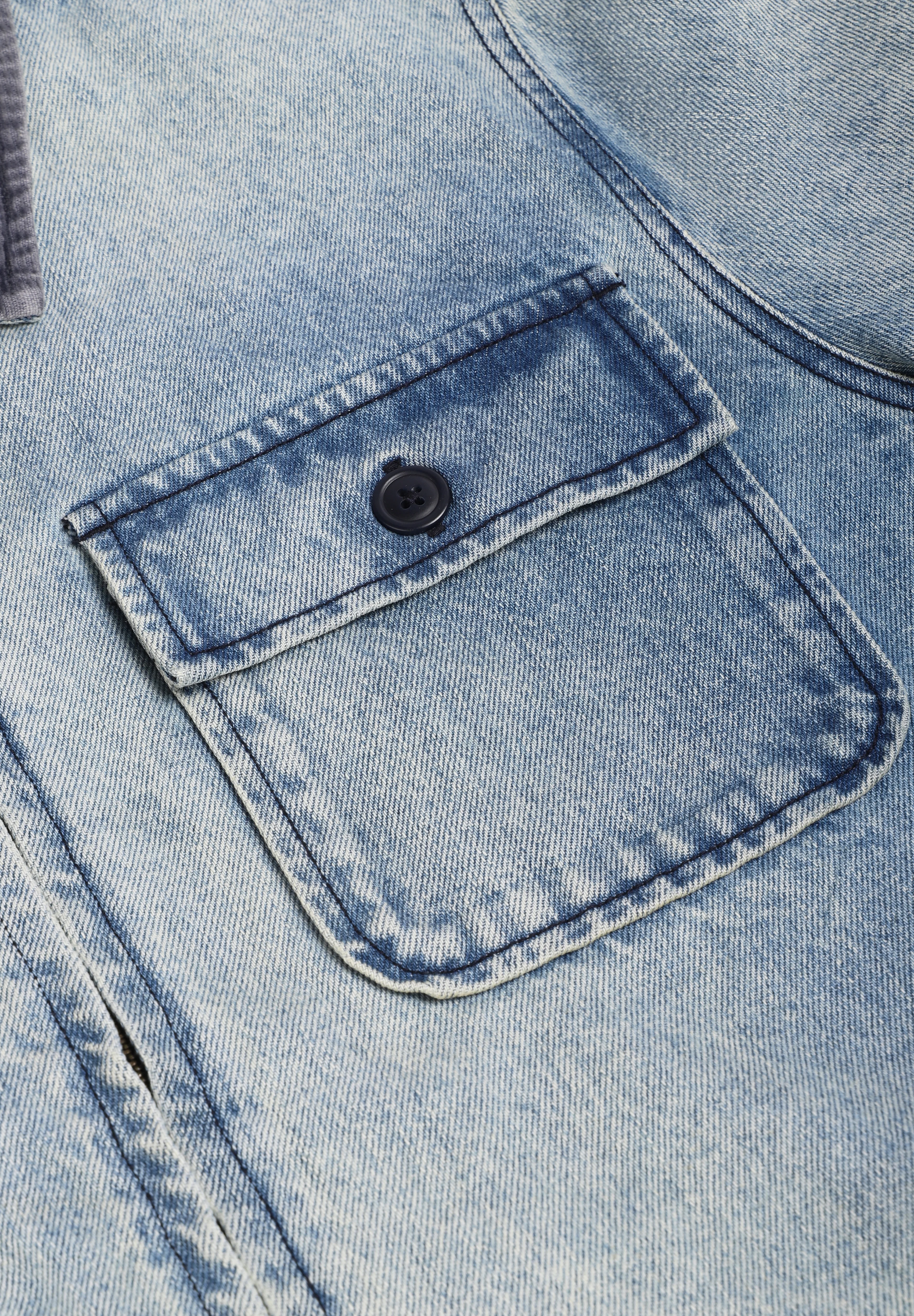 BARBOUR INTERNATIONAL | SOBRECAMISA METEOR WASHED DENIM