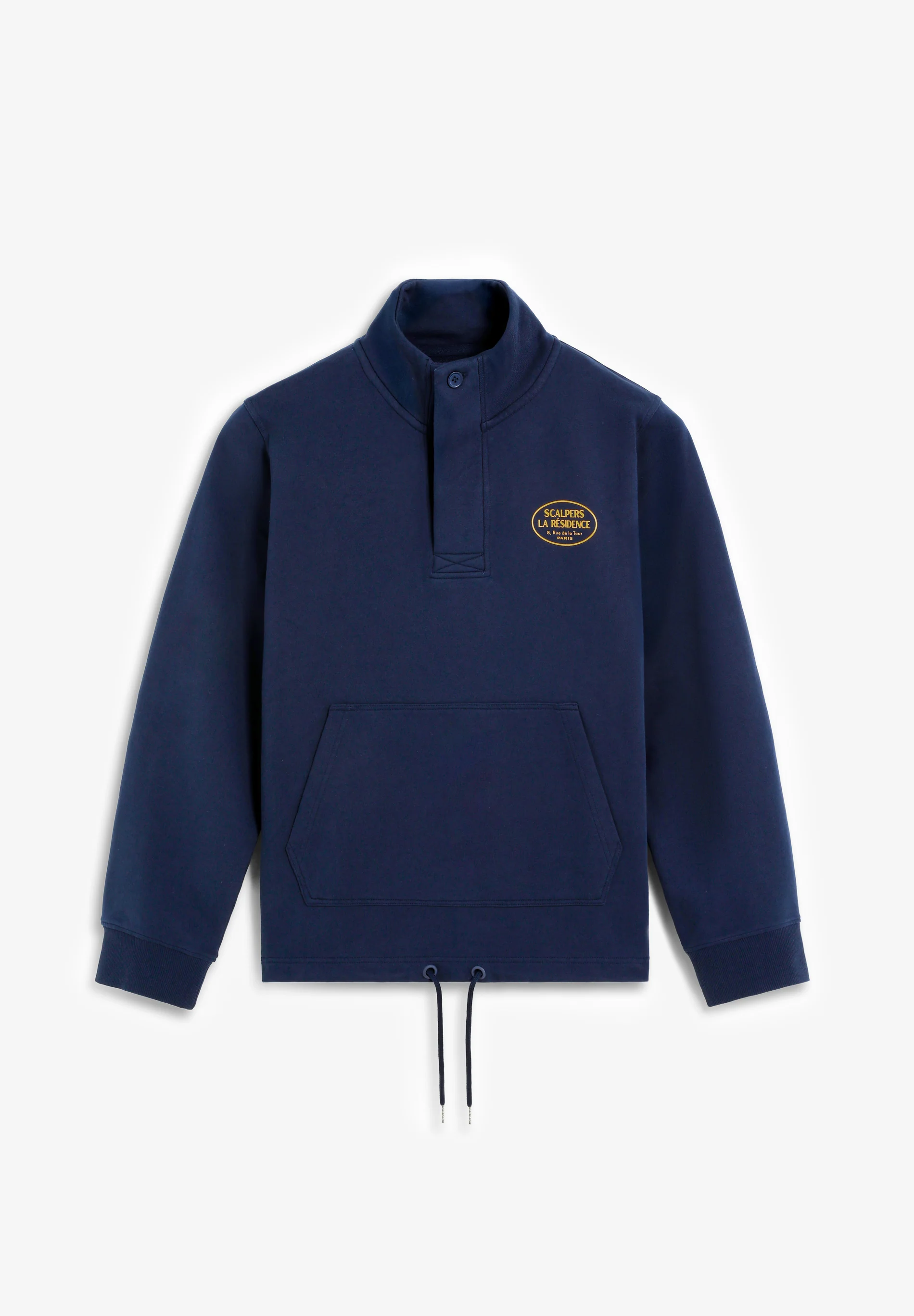 SUDADERA CUELLO ALTO LOGO