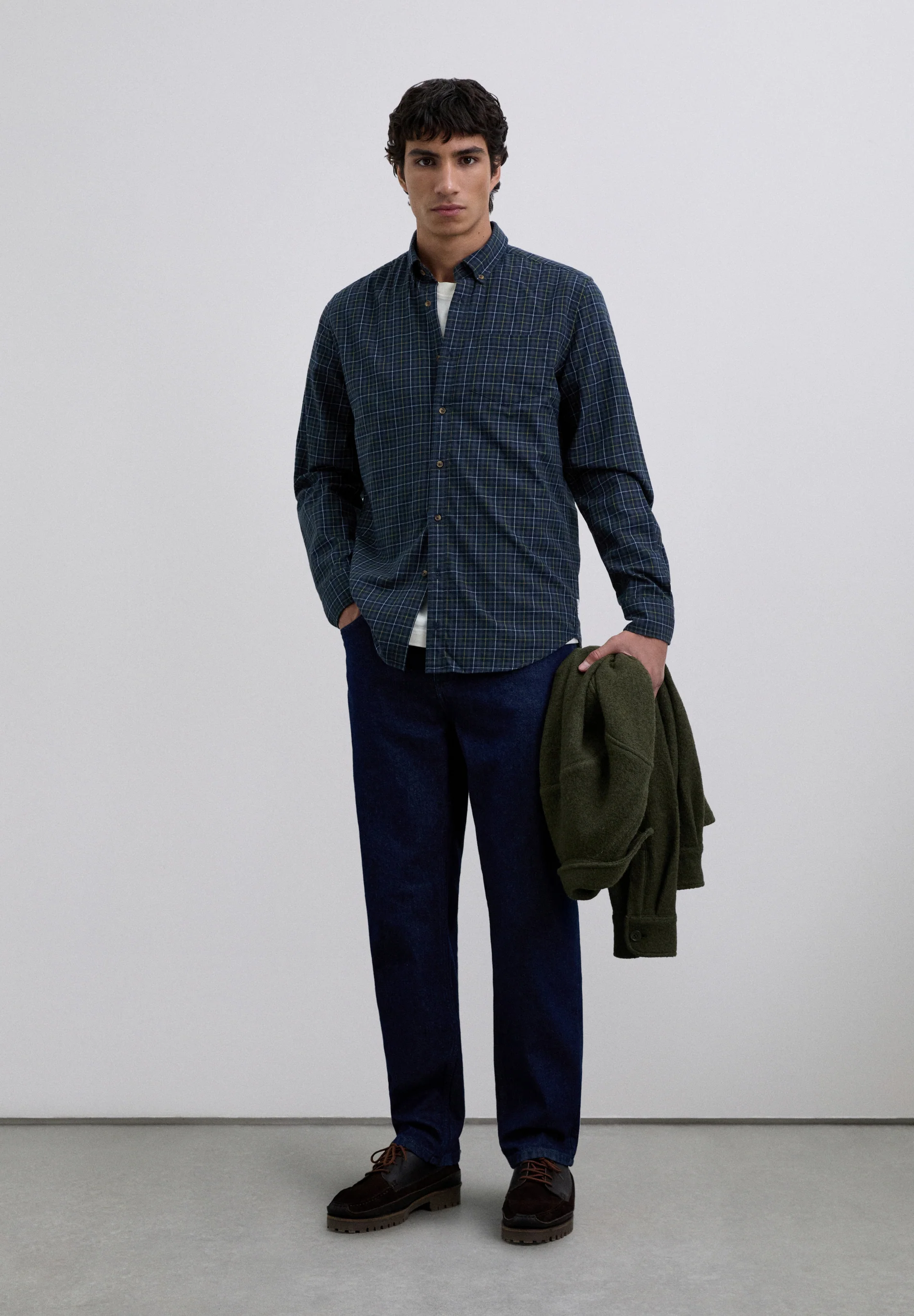 CAMISA ESTAMPADA TARTÁN