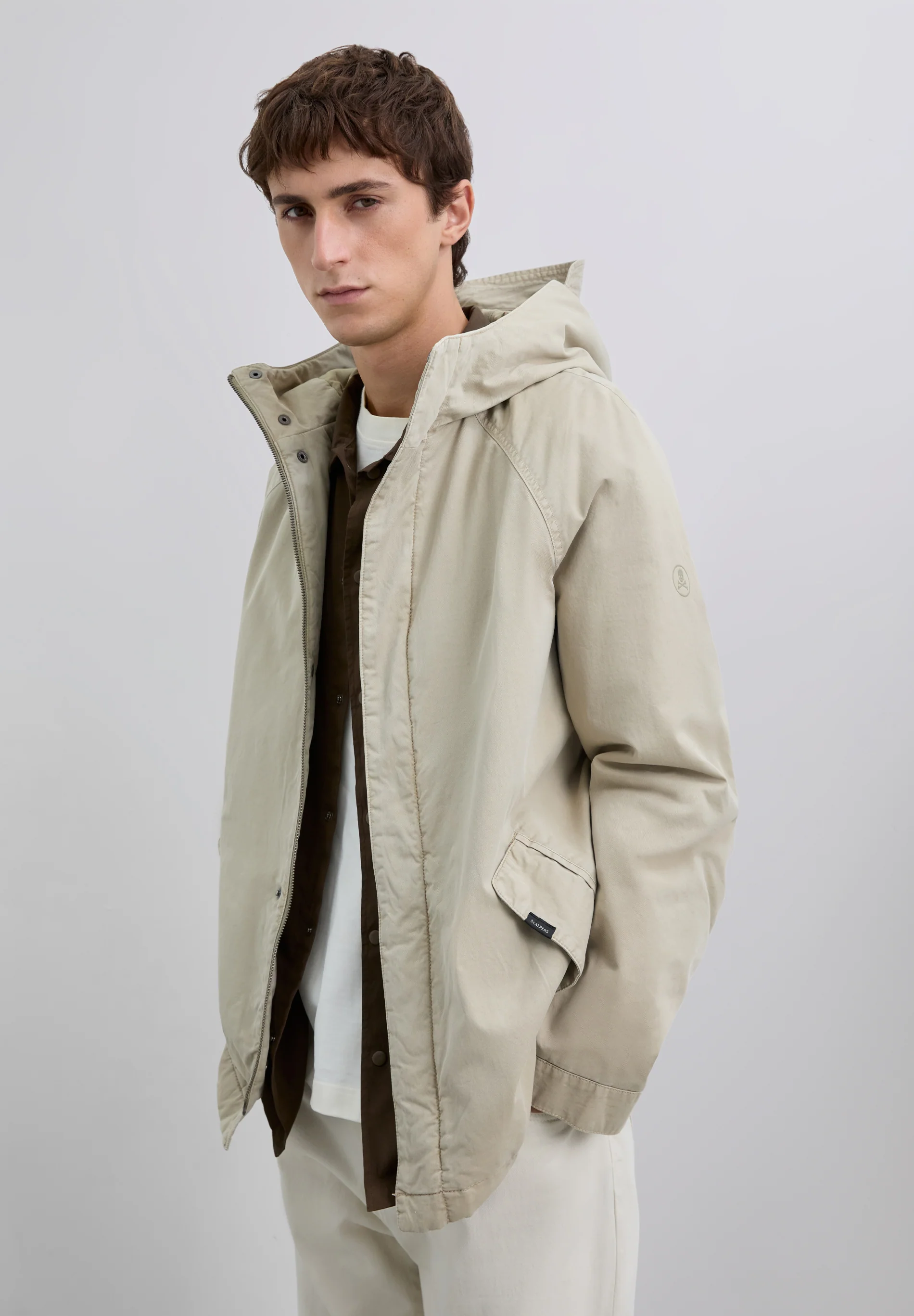 PARKA CAPUCHA ALGODÓN