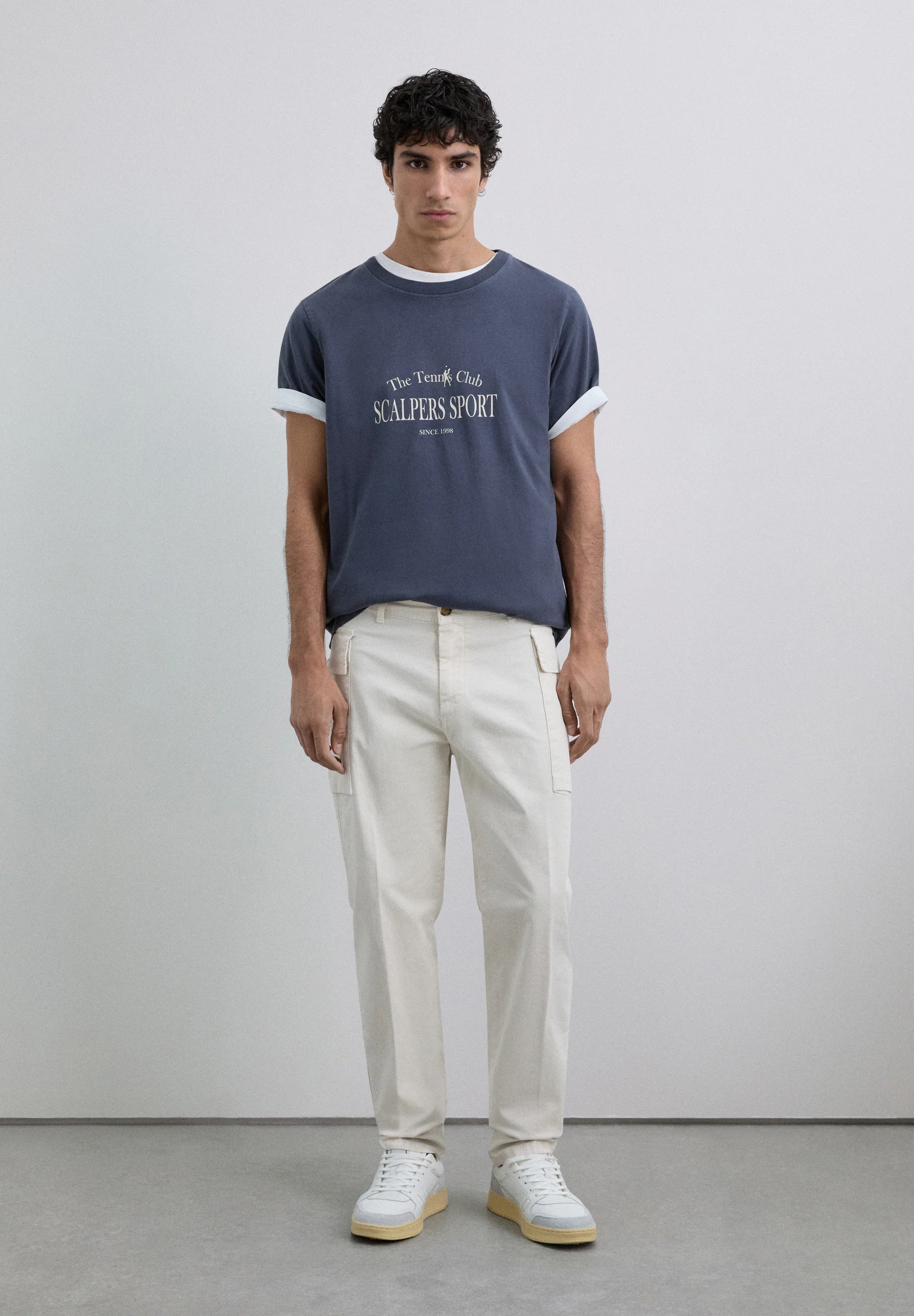 CAMISETA PRINT TENIS ADN