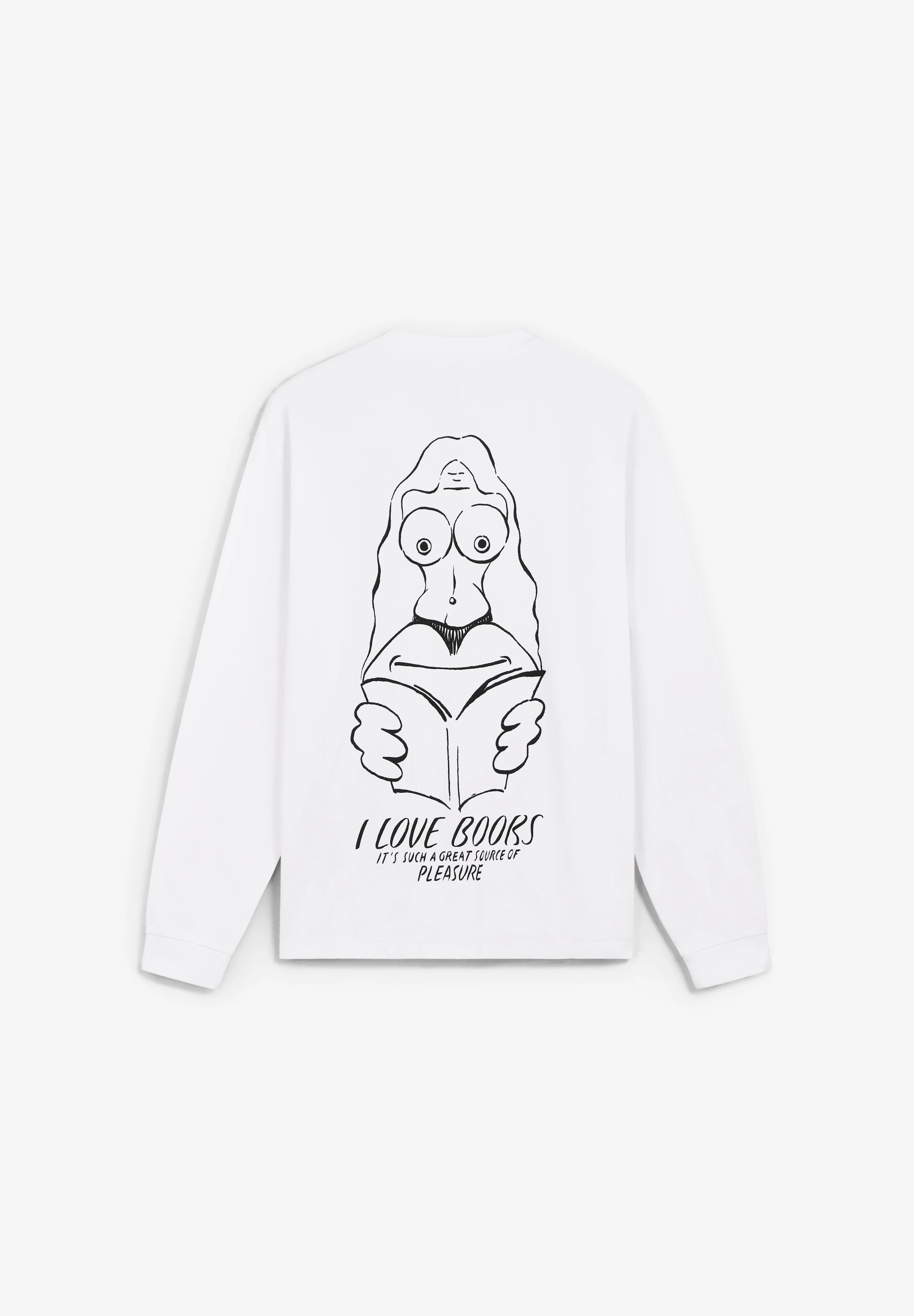 EDWIN | CAMISETA MANGA LARGA I LOVE BOOKS