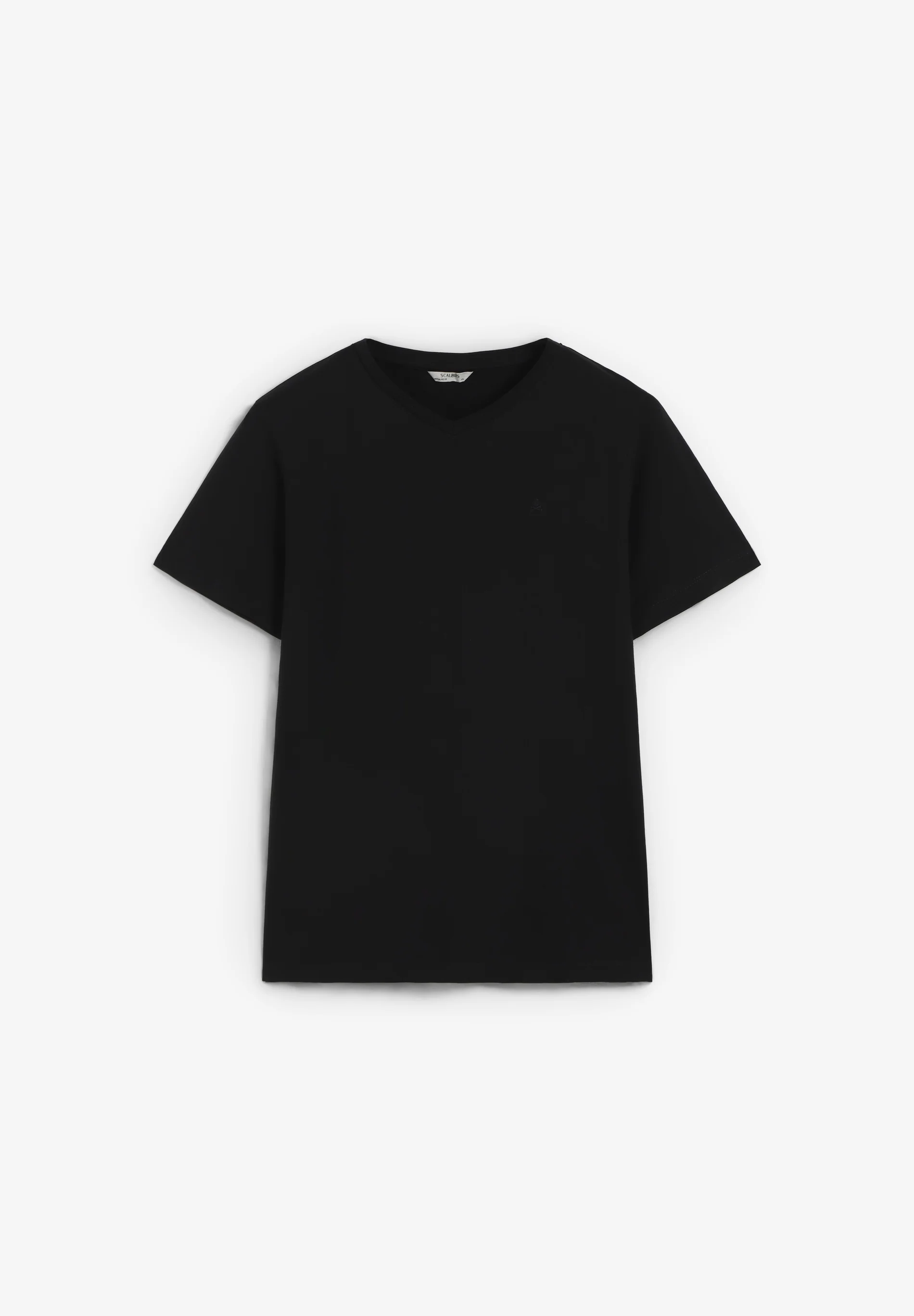 CAMISETA CALAVERA BORDADA TONO