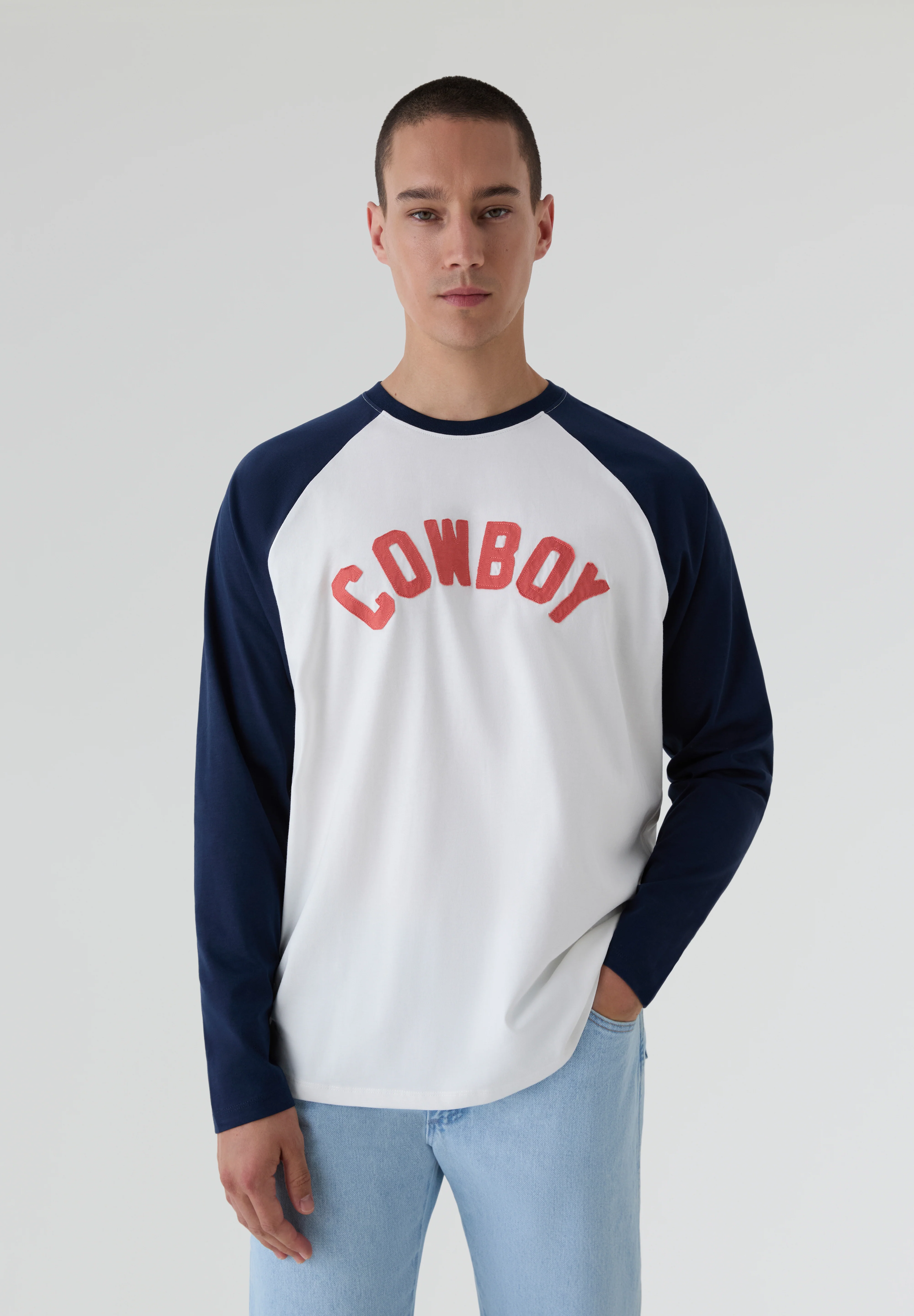 WRANGLER | CAMISETA MANGA LARGA BASEBALL