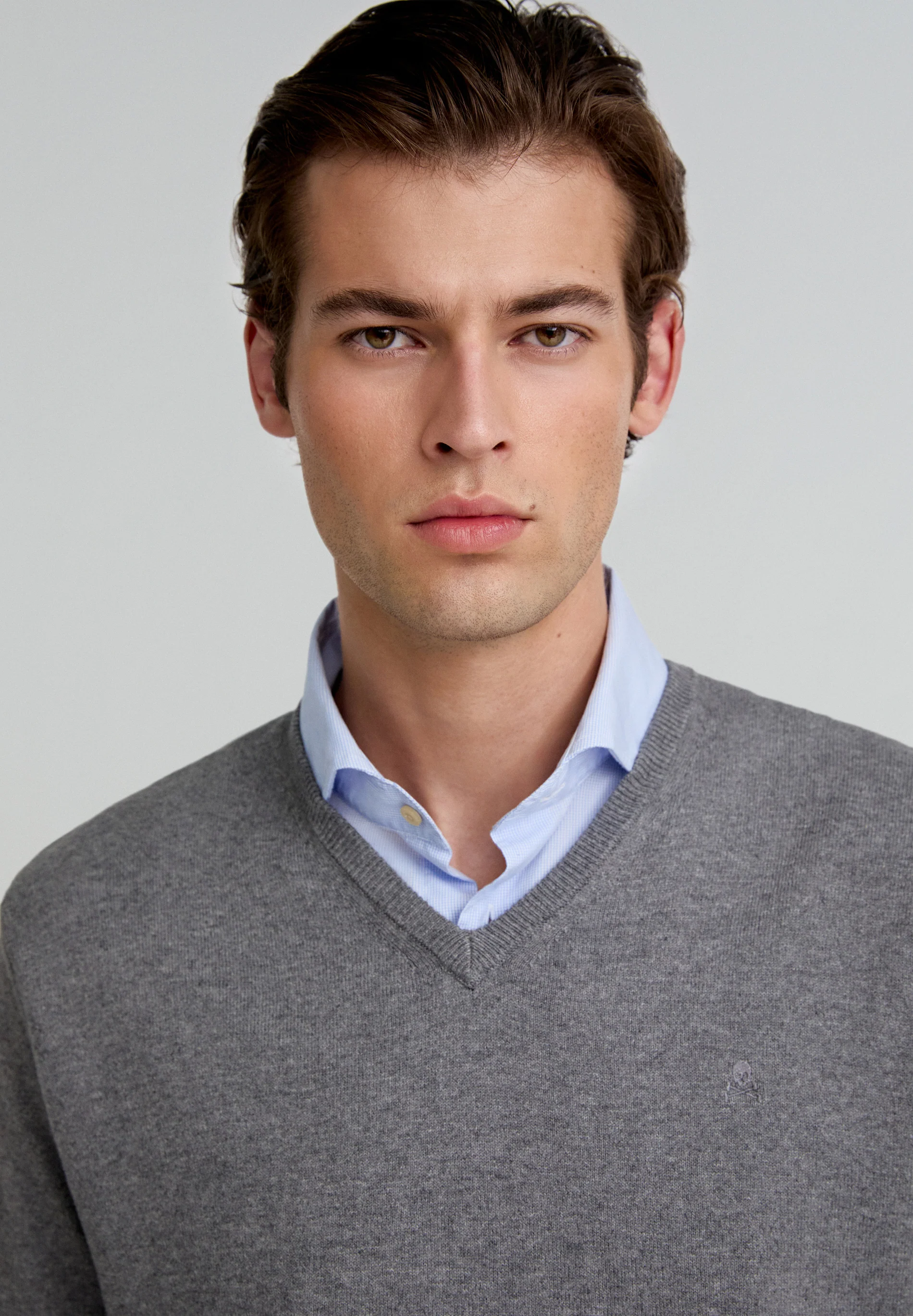 JERSEY BÁSICO BORDADO ALGODÓN