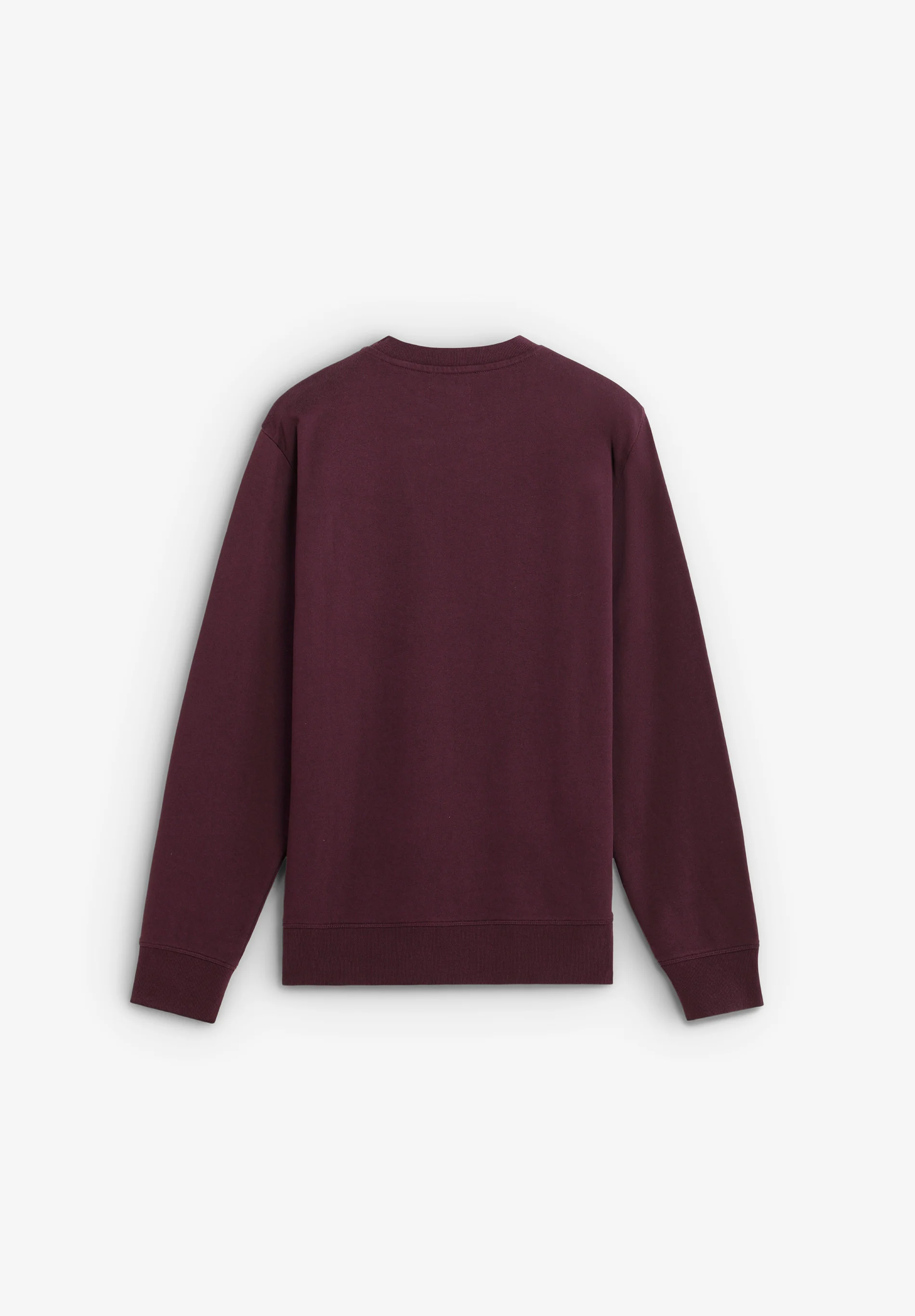 SUDADERA BORDADA CONTRASTE ALGODÓN