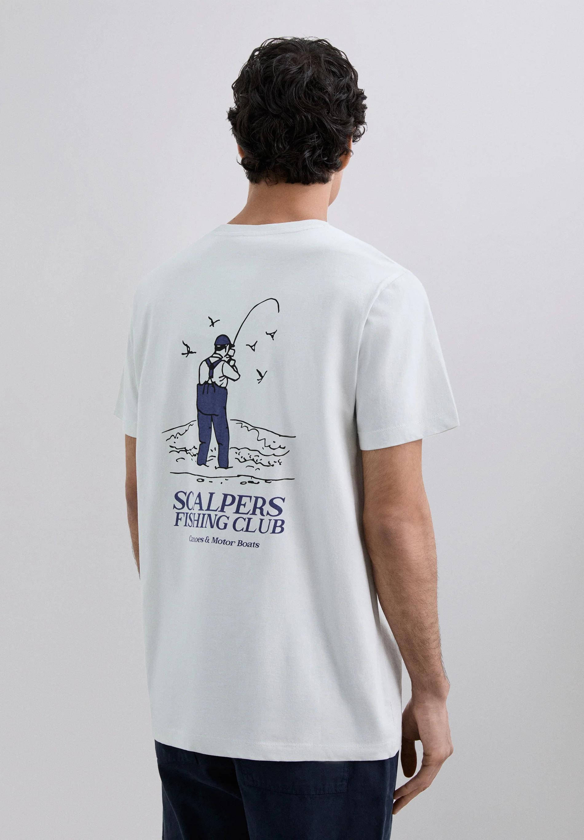 CAMISETA PRINT PESCADOR