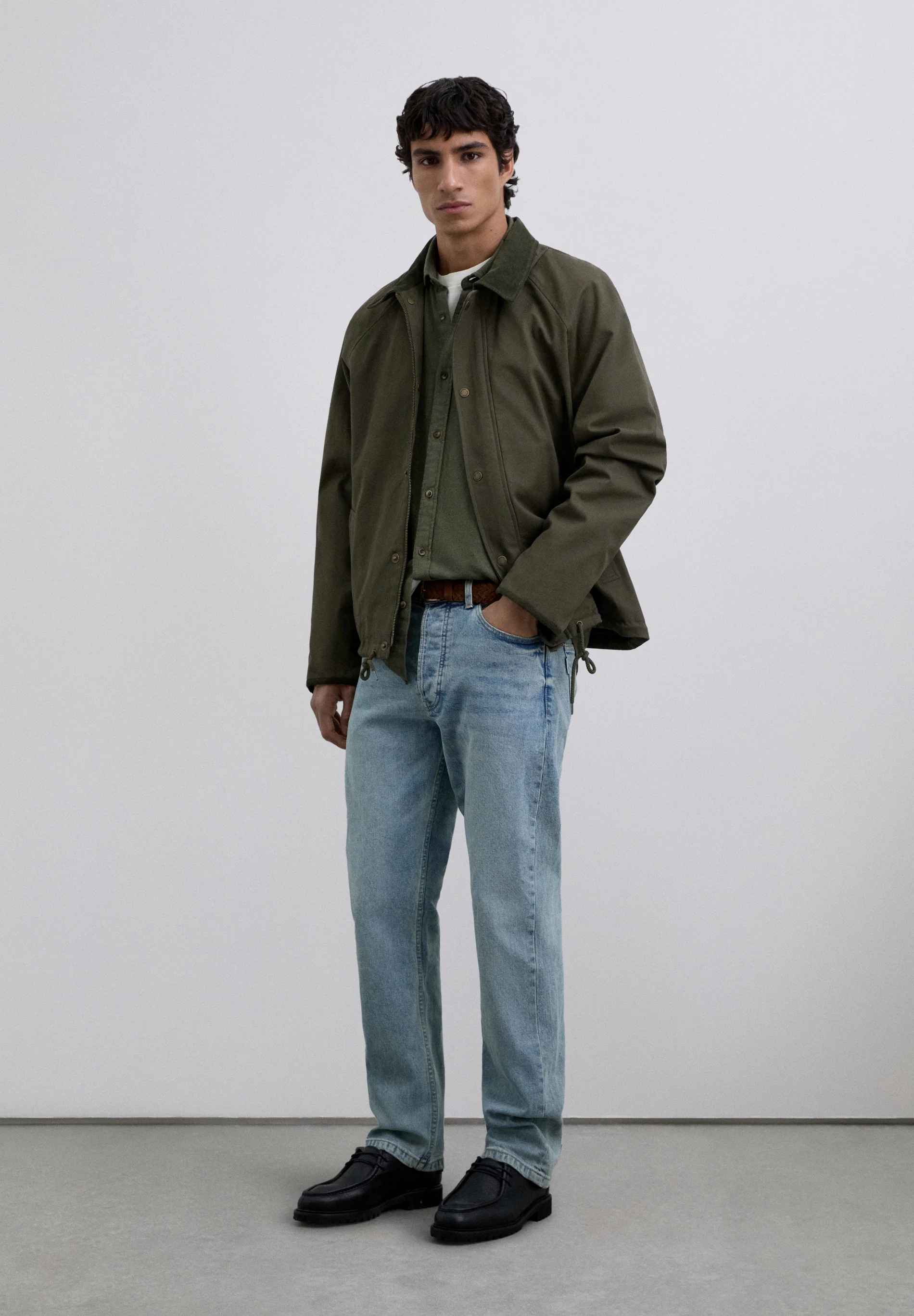 CHAQUETA CAPUCHA ALGODÓN