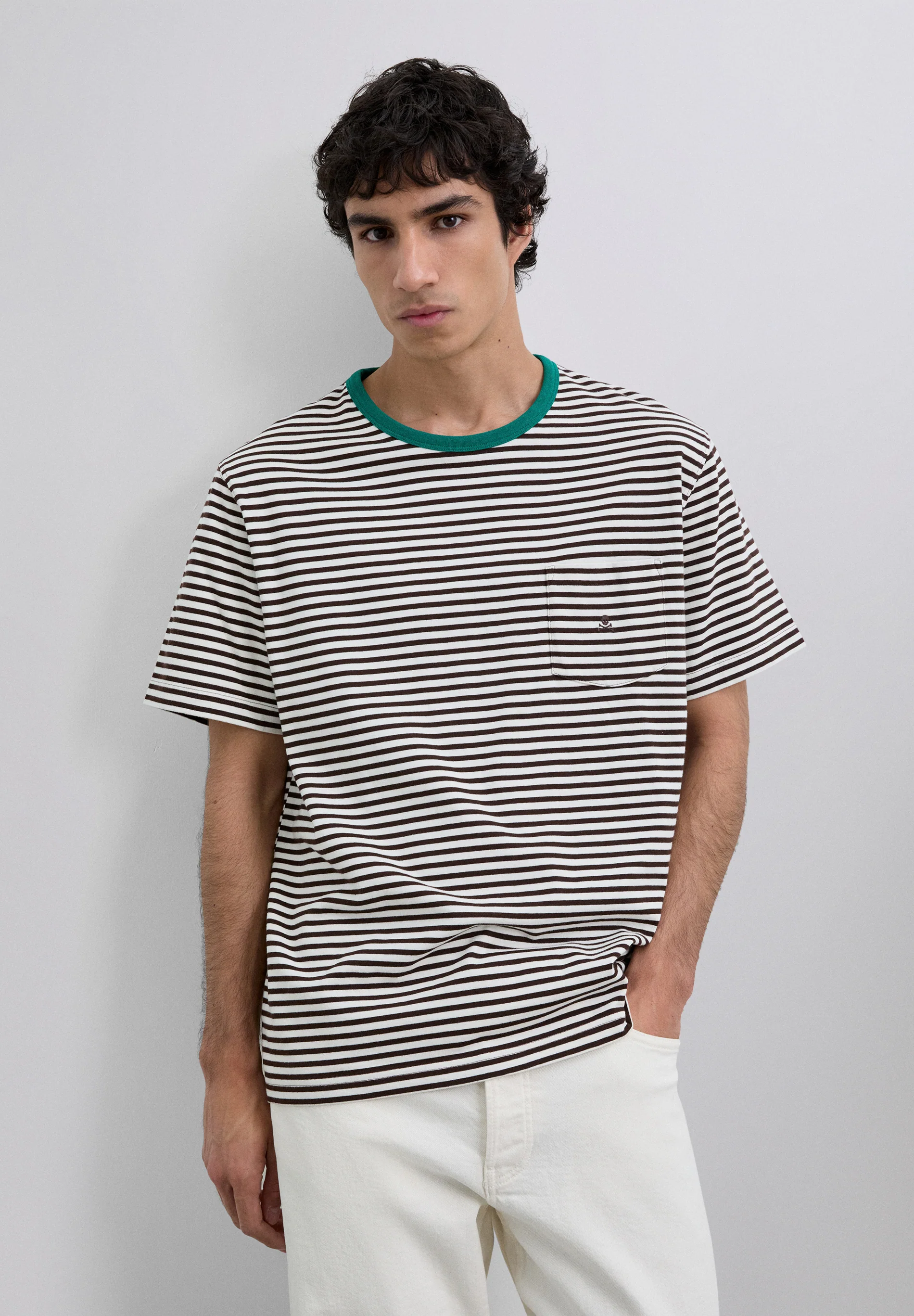CAMISETA RAYAS CALAVERA
