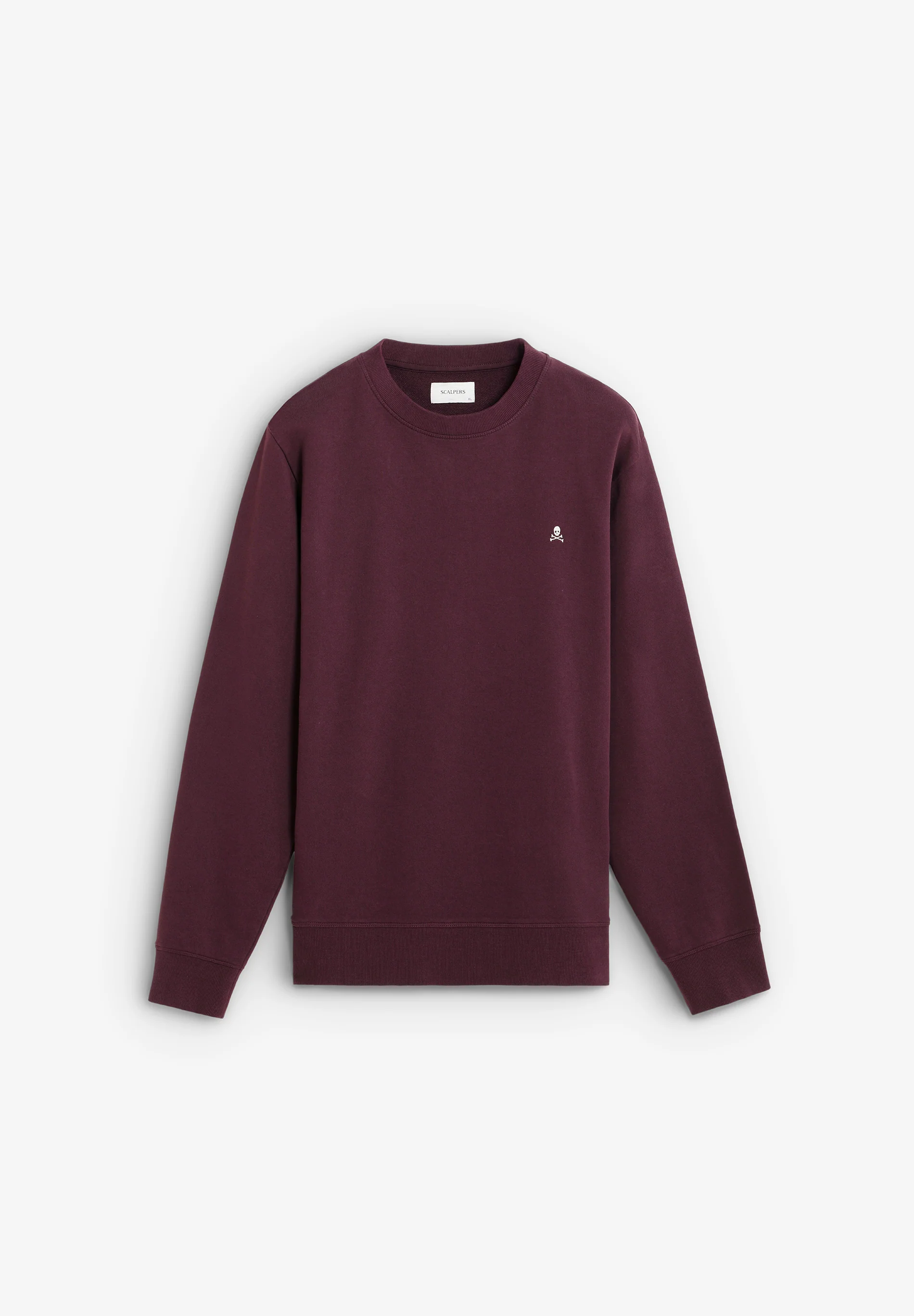 SUDADERA BORDADA CONTRASTE ALGODÓN