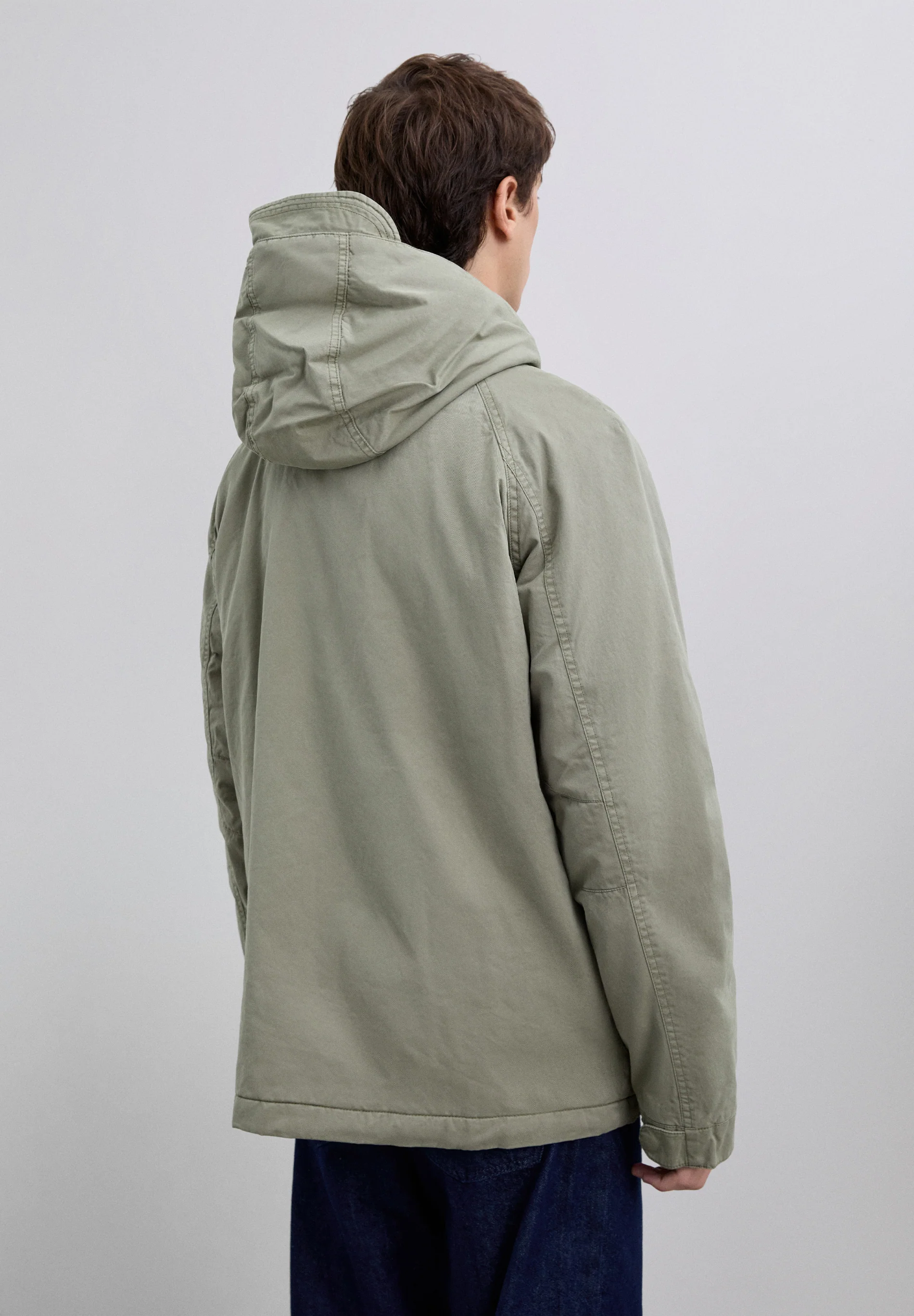 PARKA CAPUCHA ALGODÓN