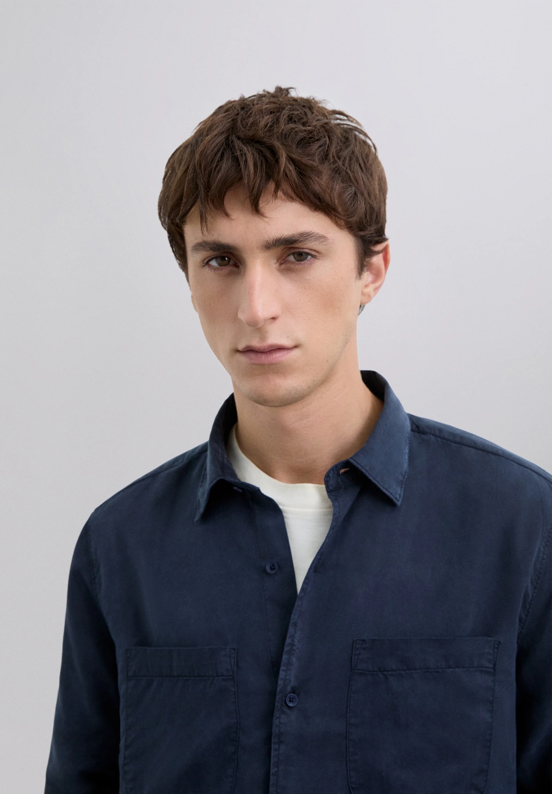 CAMISA SLIM FIT ALGODÓN